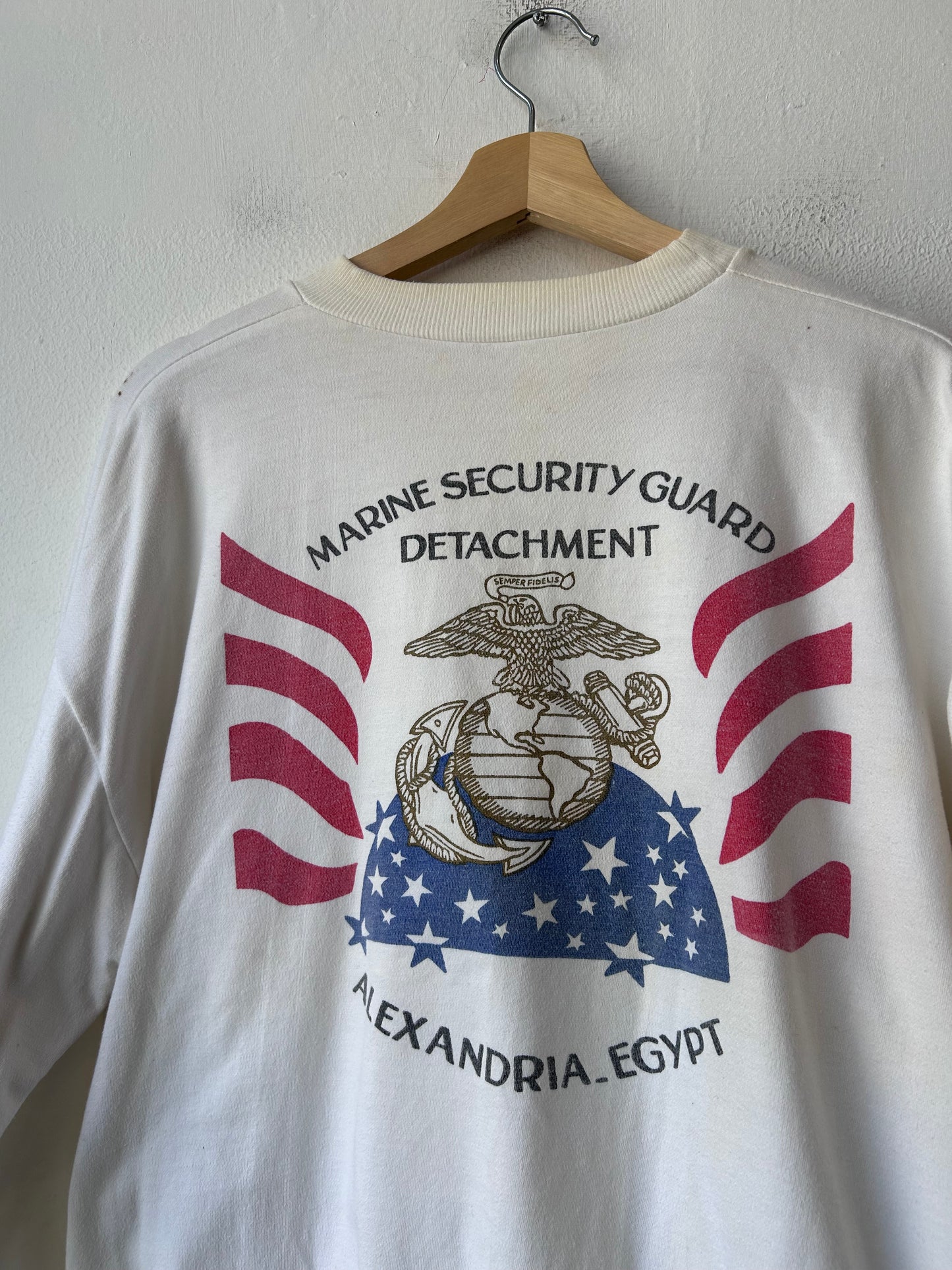 80's Marines Security Guard Sweatshirt