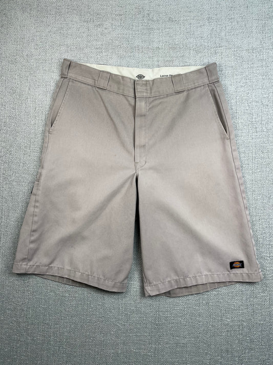 Y2K Gray Dickies Baggy Shorts 35"