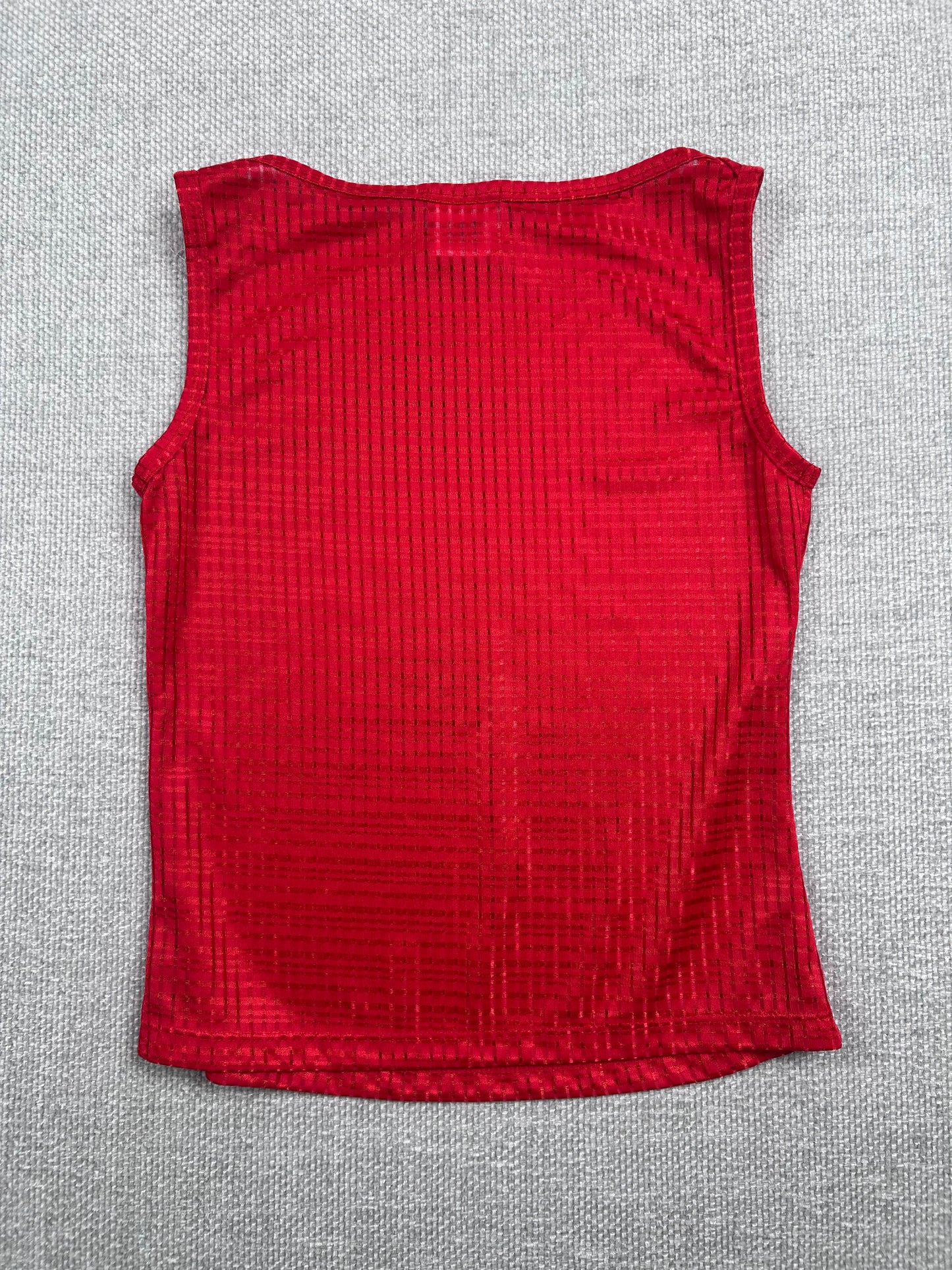 90's Boat Neck Sheer Tank Top