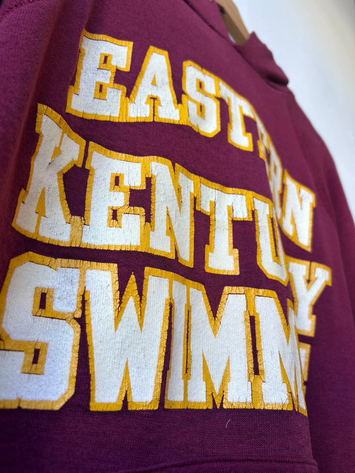 90's Eastern Kentucky Swimming Hoodie