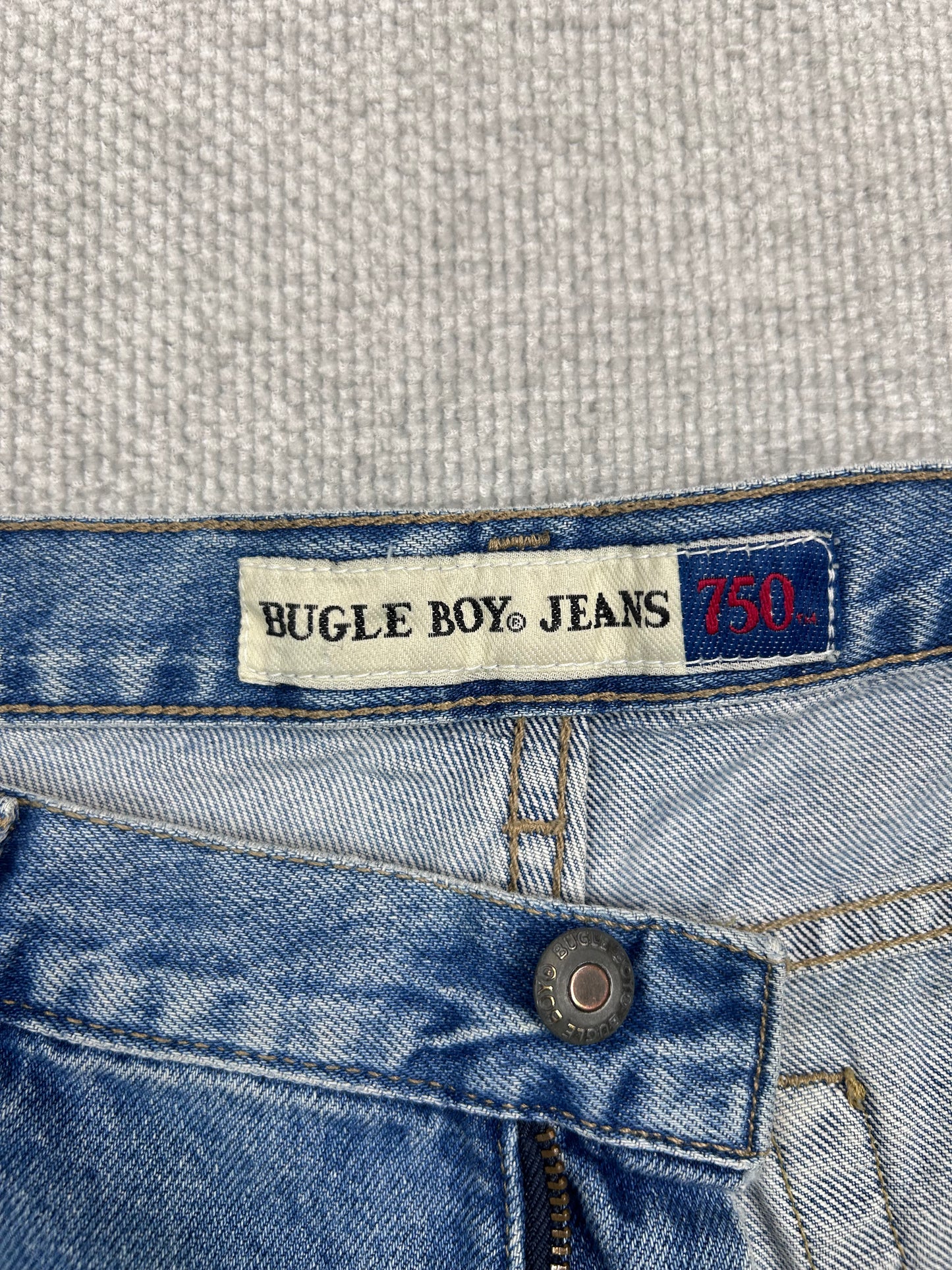 Y2K Baggy Denim Shorts 34"