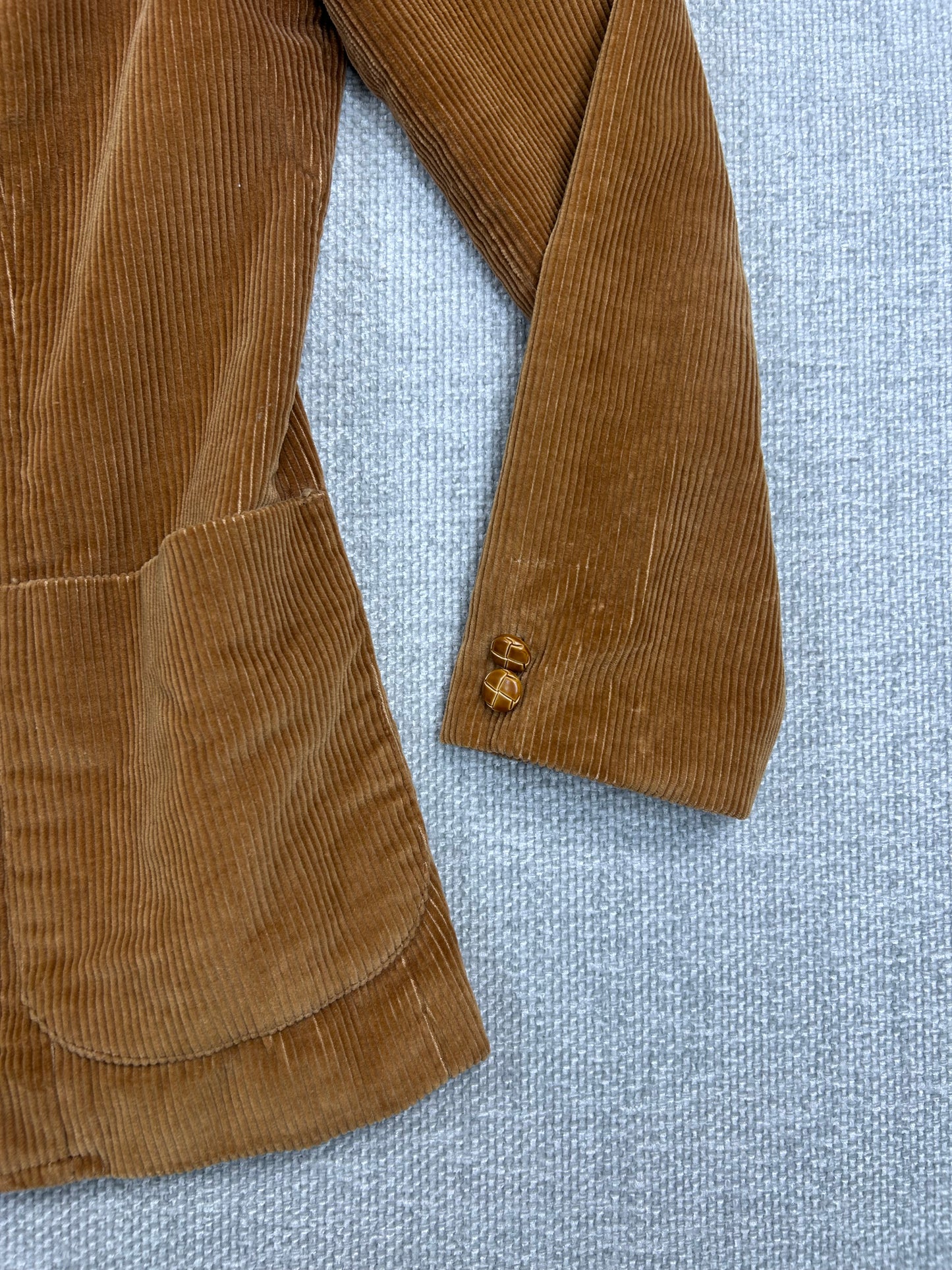 70's Corduroy Fitted Blazer
