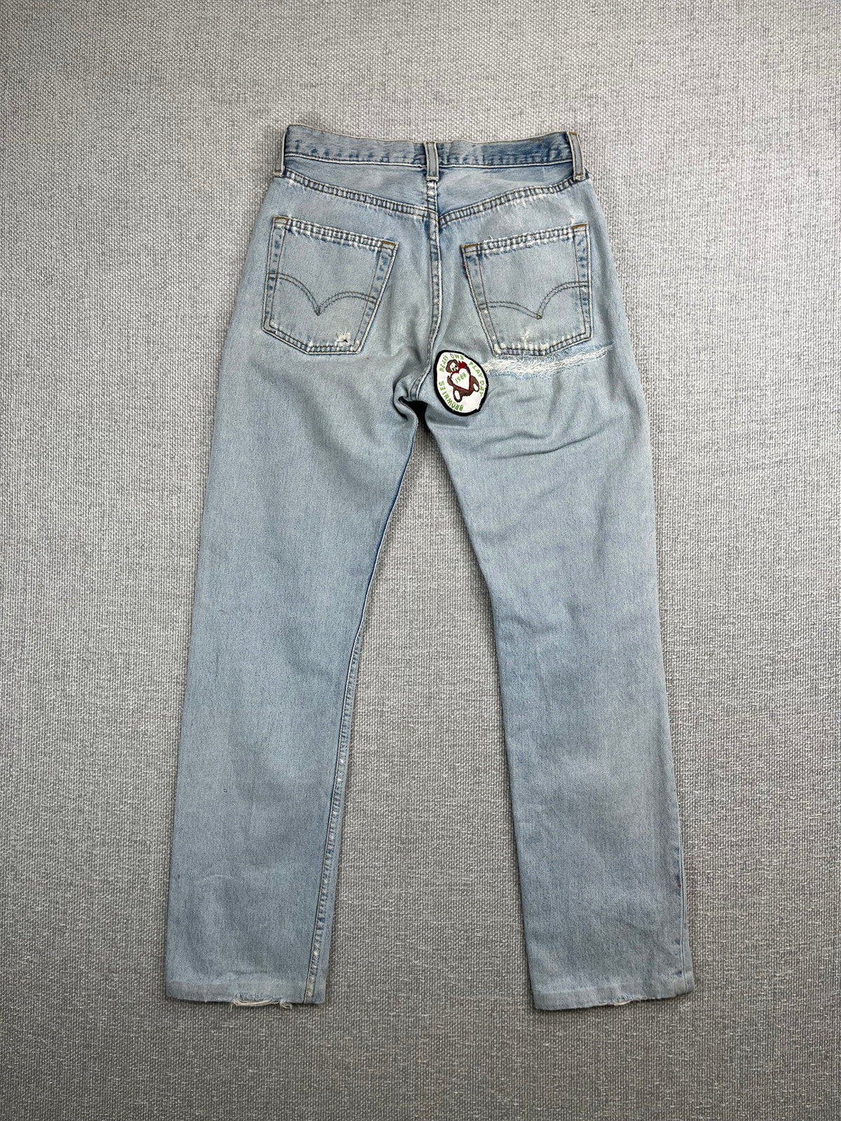 80's Levi's 501 Distressed Jeans 28"