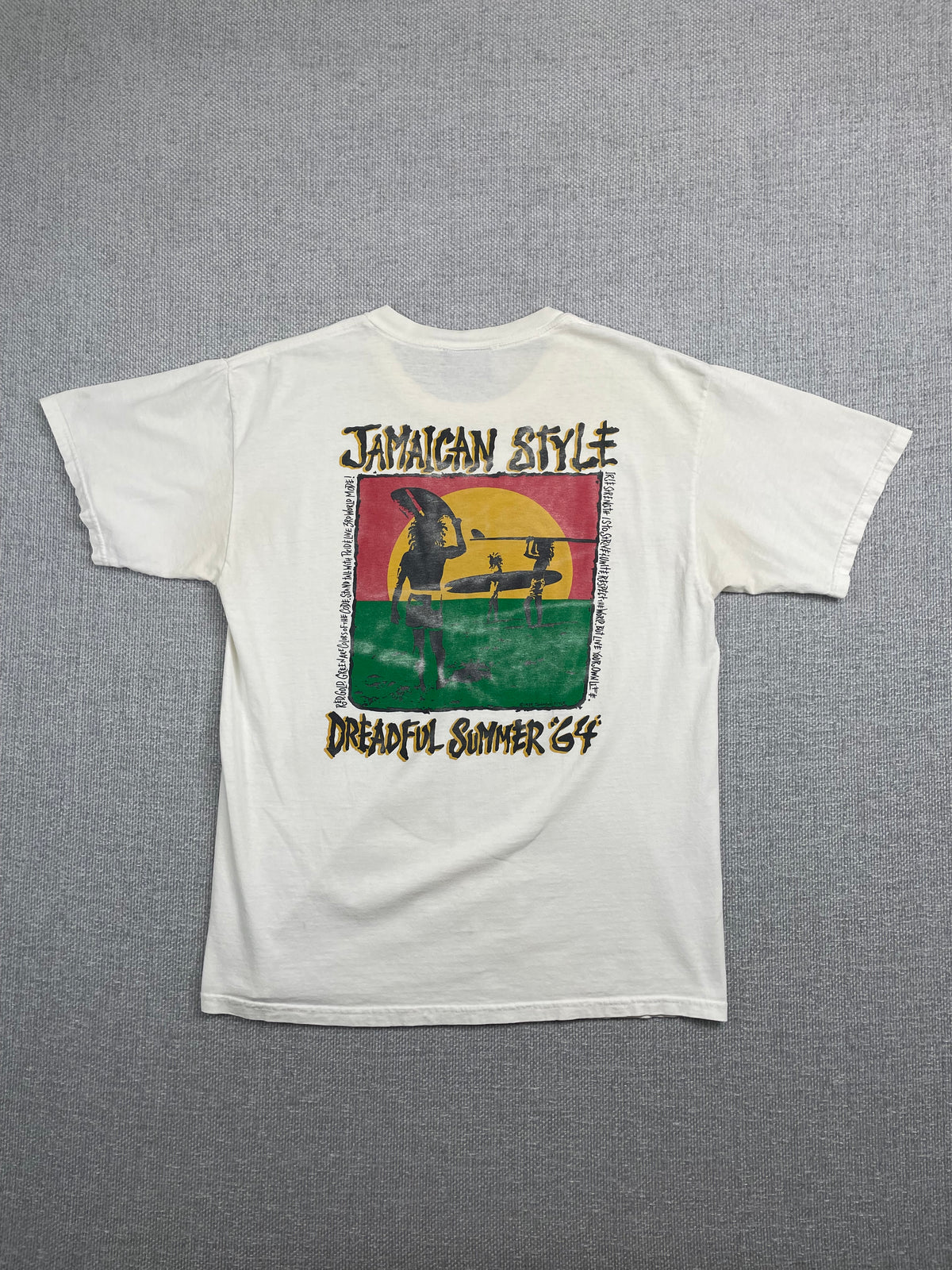 90's Jamaican Style Dreadful Summer T-Shirt