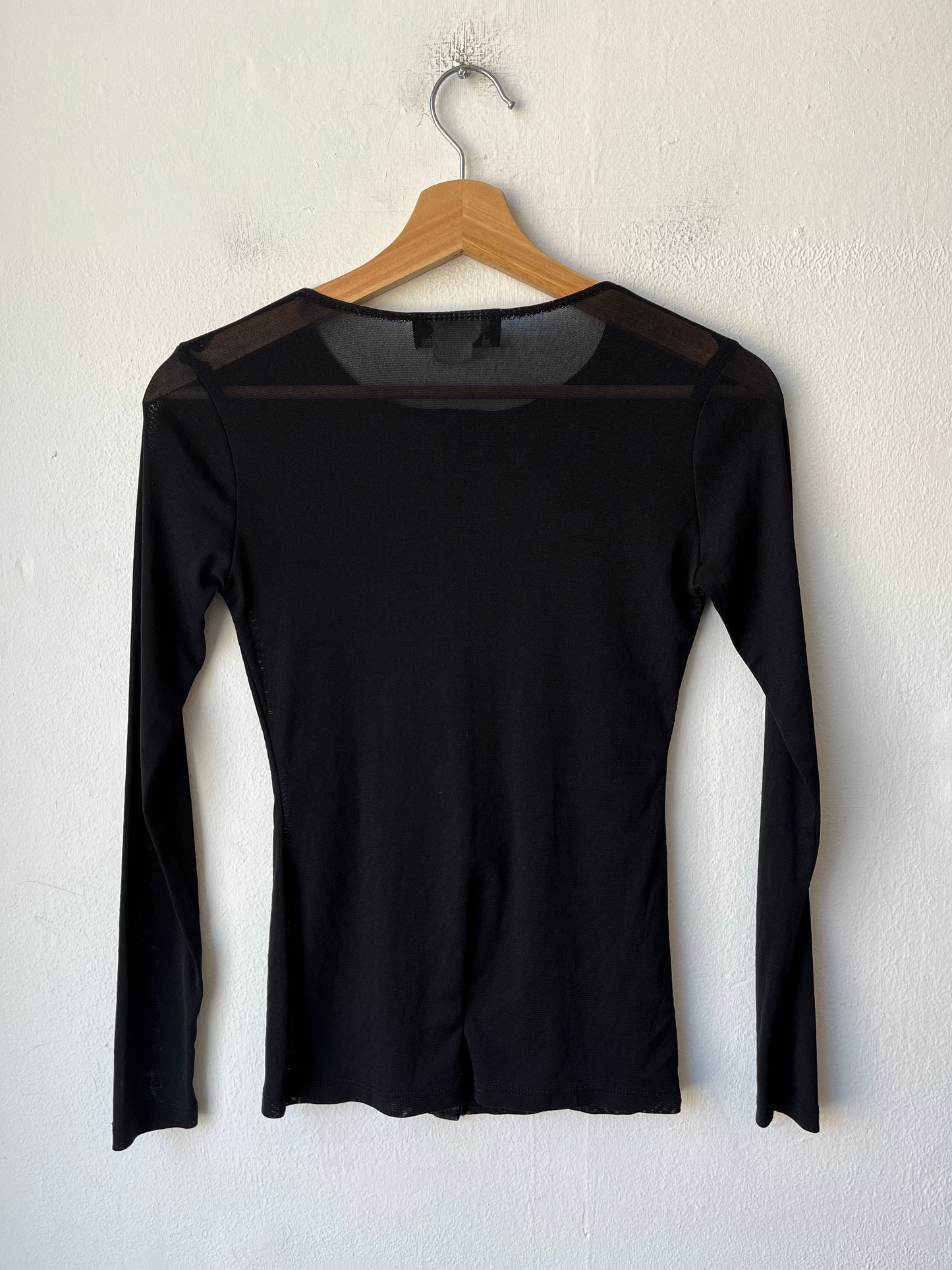 90's Mesh Long Sleeve Top