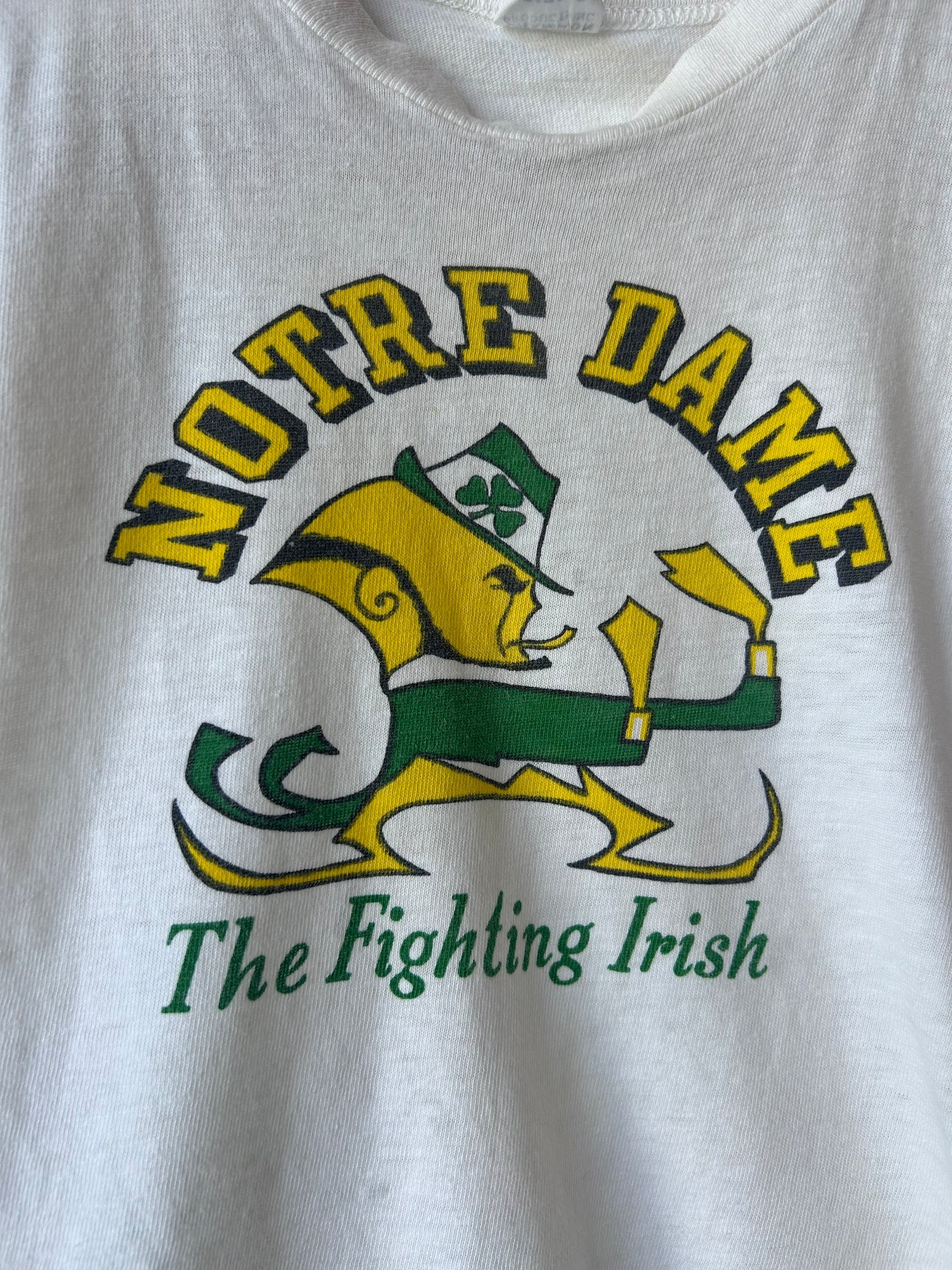 60's Notre Dame Baby Tee