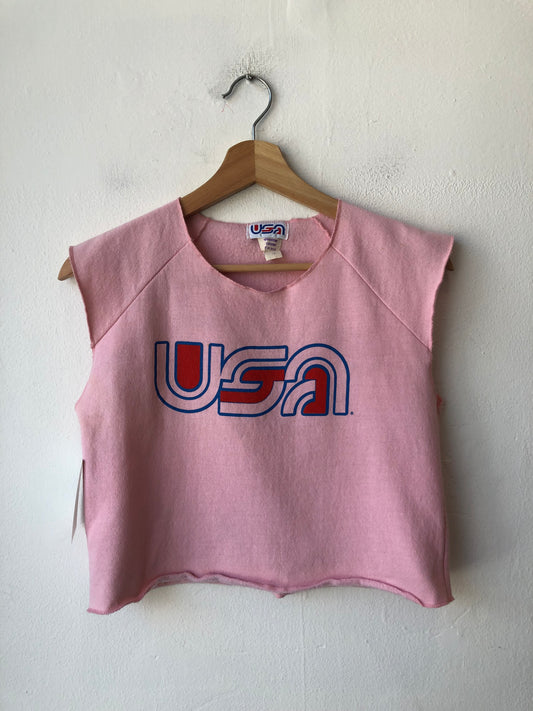 80's USA Pink Tank