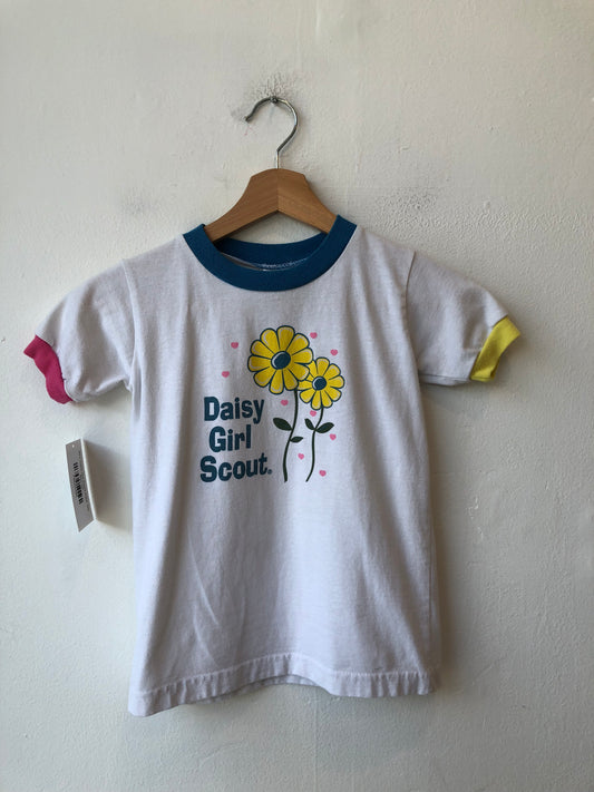 90's Daisy Girl Scout Baby Tee