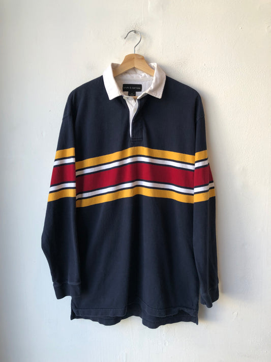 Y2K Red/Yellow Rugby Shirt