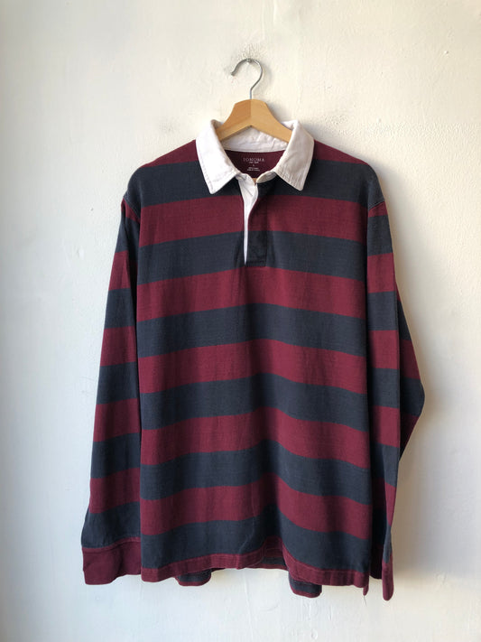 Y2K Red/Gray Rugby