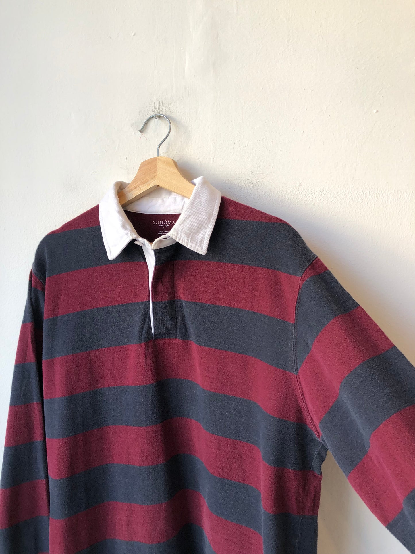 Y2K Red/Gray Rugby