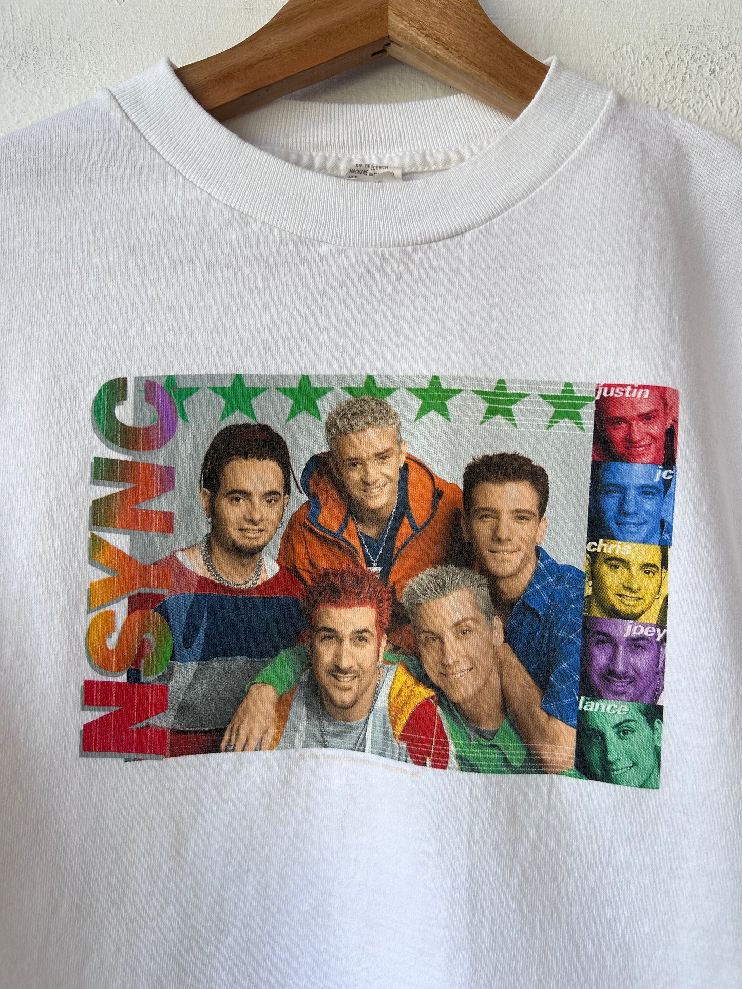 90's NSYNC Cropped Long Sleeve