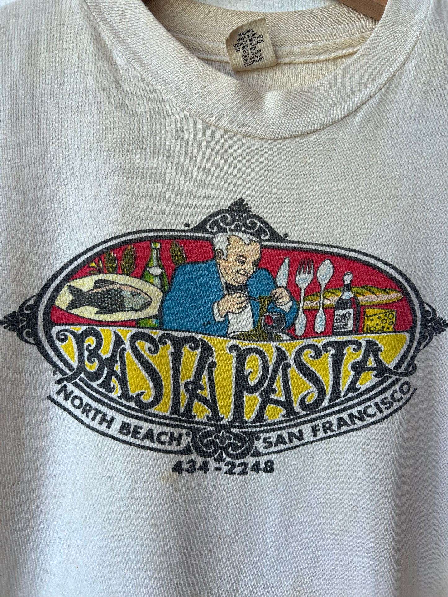 70's Basta Pasta T-Shirt