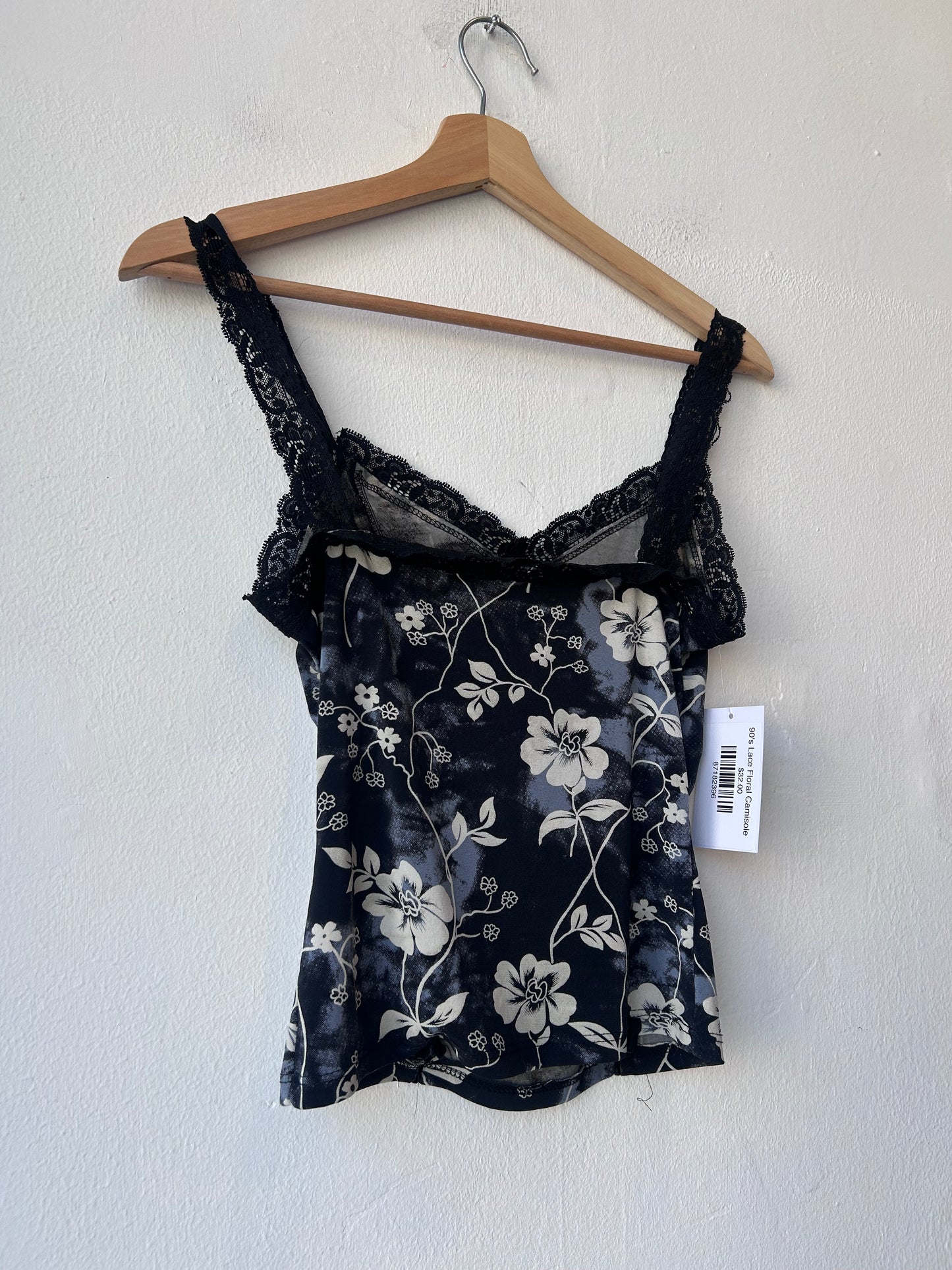 90's Lace Floral Camisole