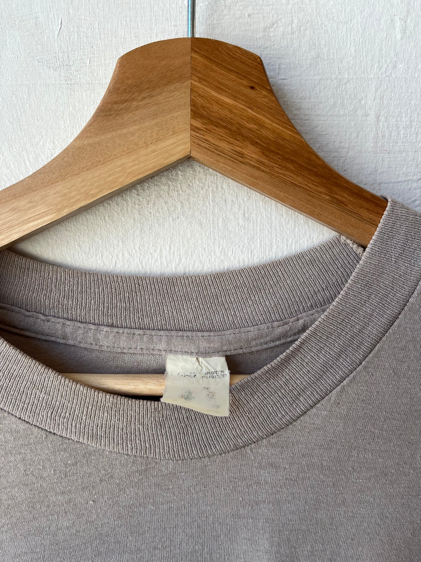 80's Beige Pocket Tee