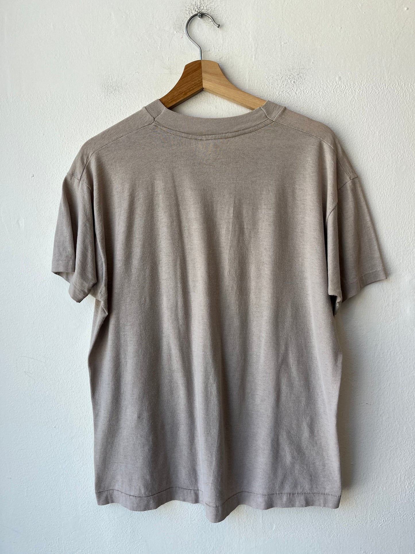 80's Beige Pocket Tee