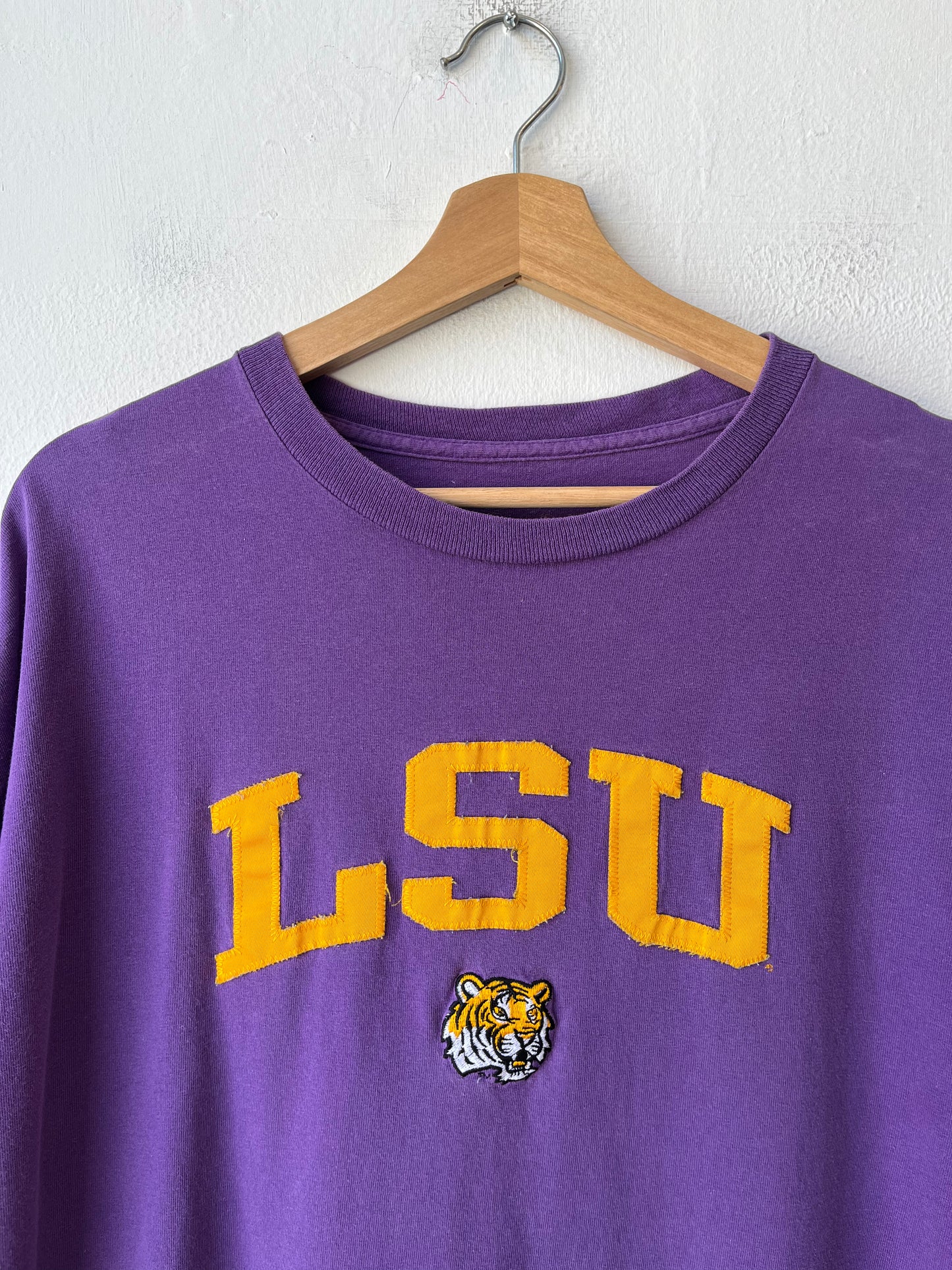 Y2K LSU Embroidered T-Shirt