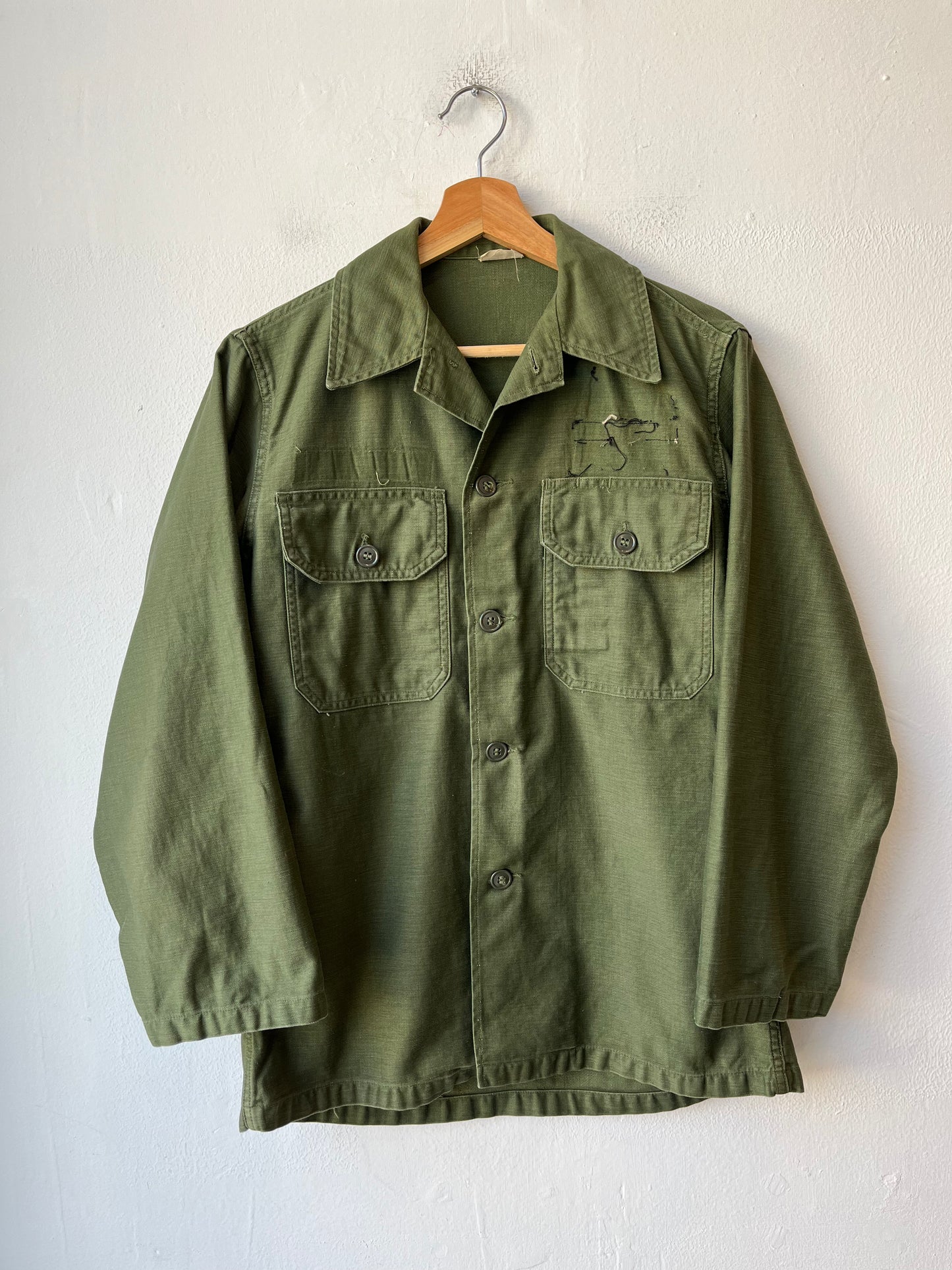 1982 Military Button Up Shirt