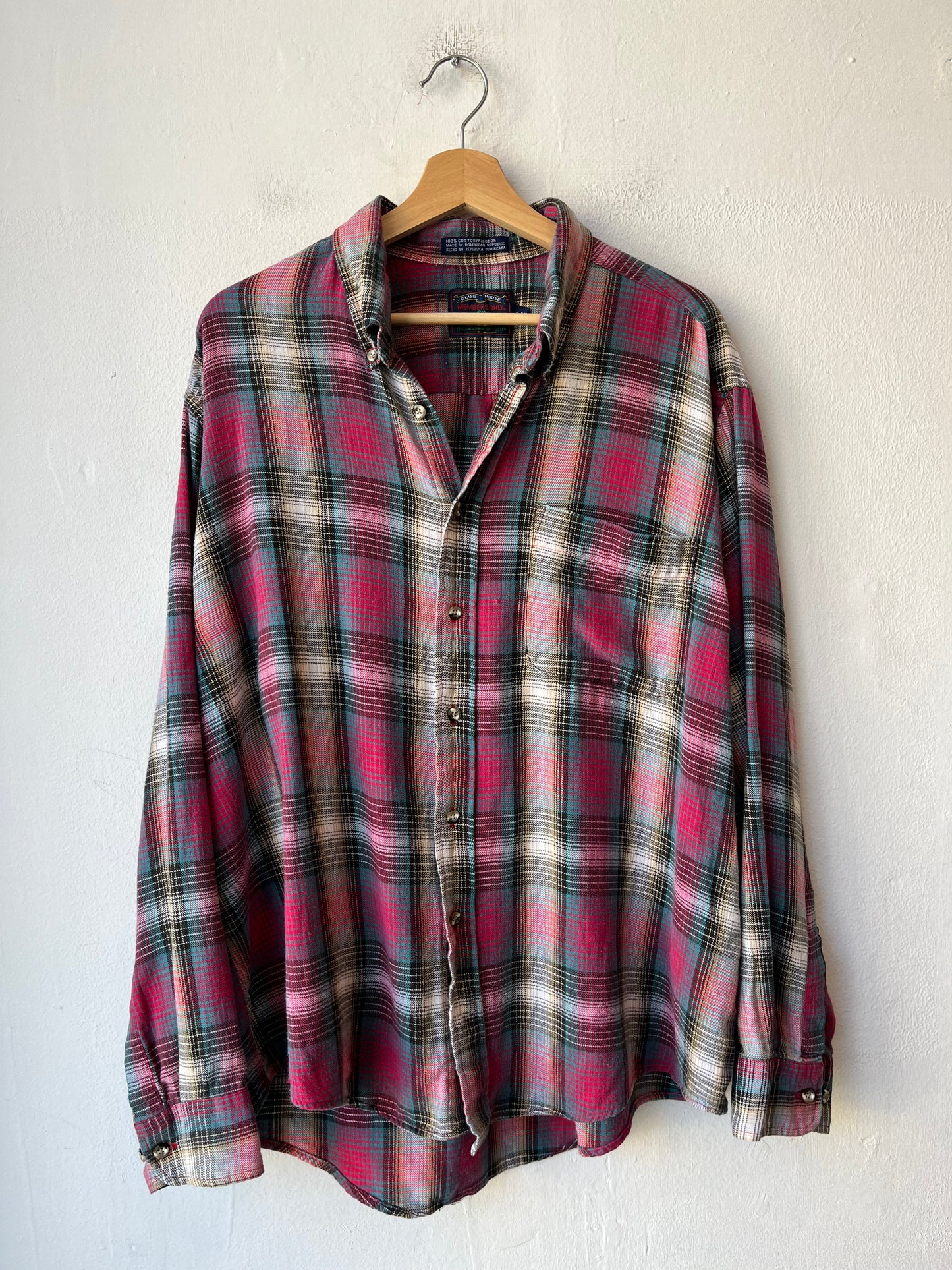 Y2K Flannel Shirt