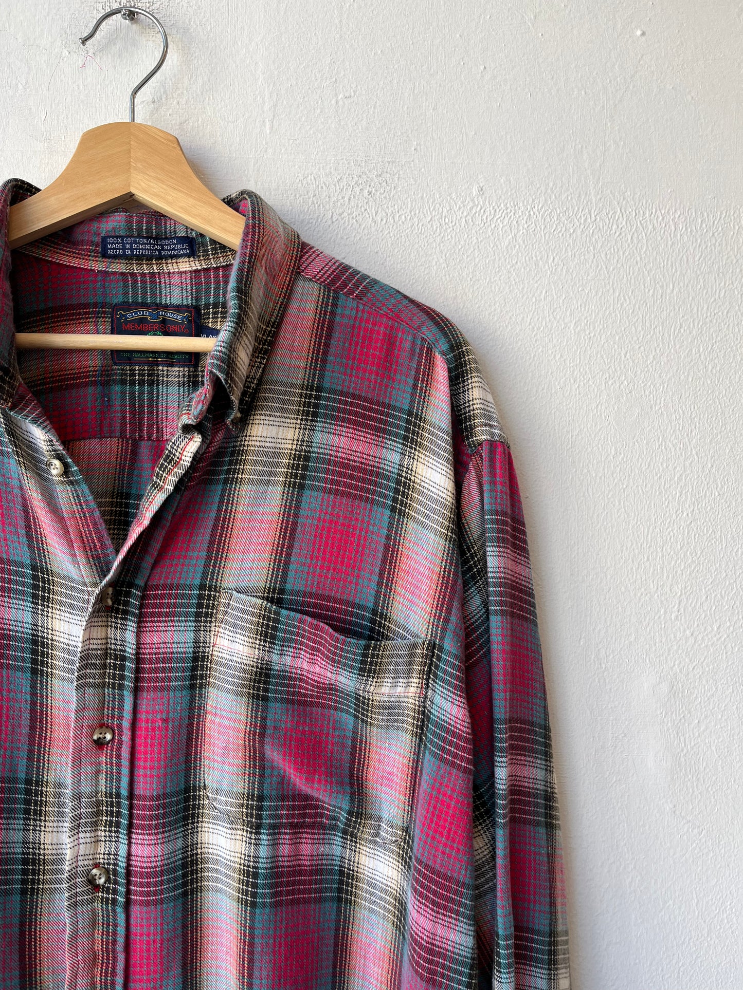 Y2K Flannel Shirt