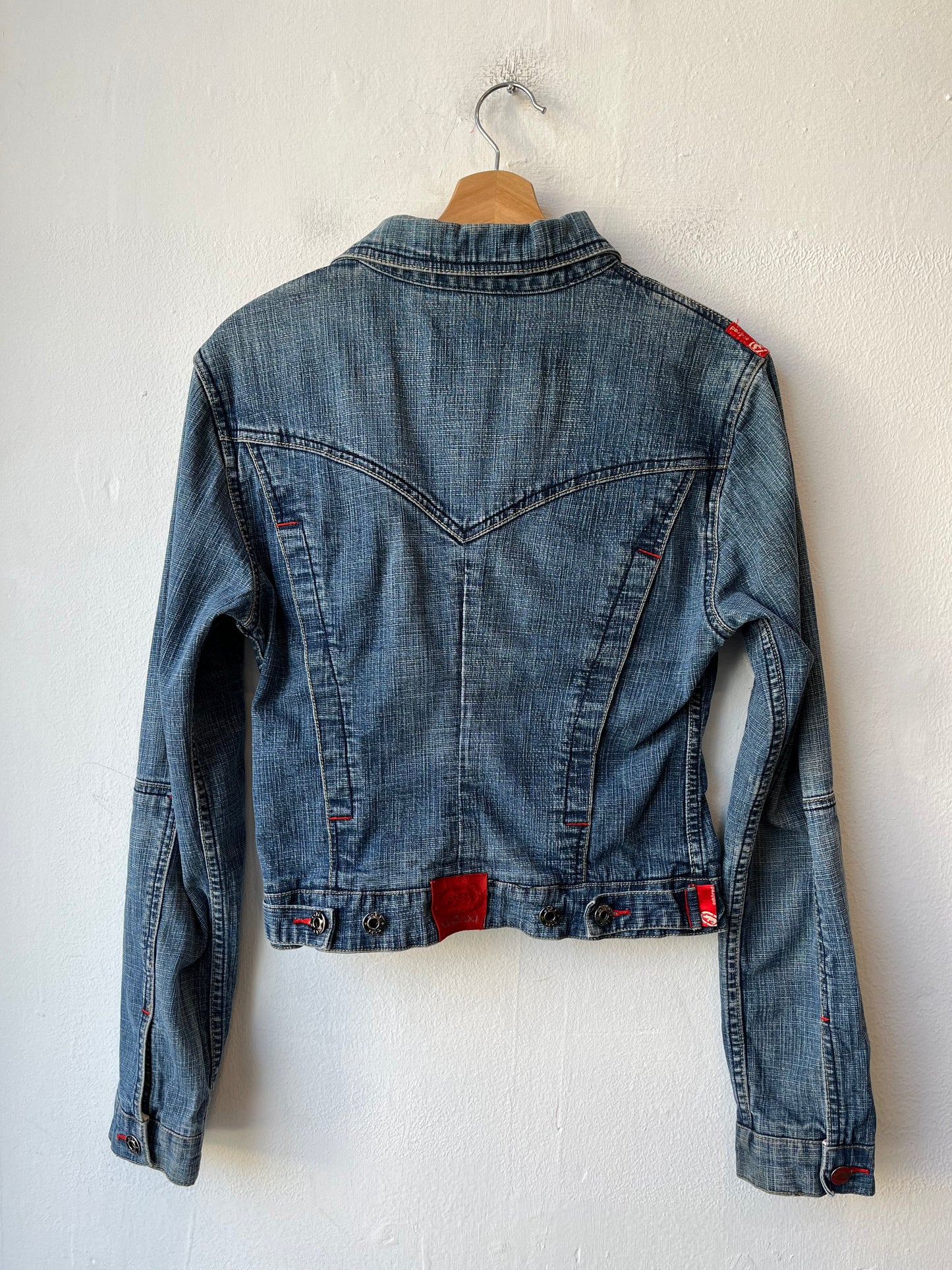 Y2K Ecko Red Denim Jacket
