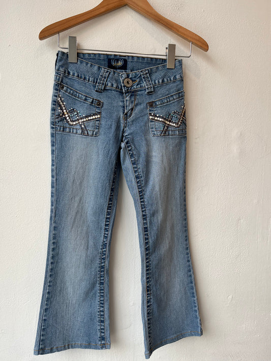 Y2K Angels Low Rise Capri Pants 24"