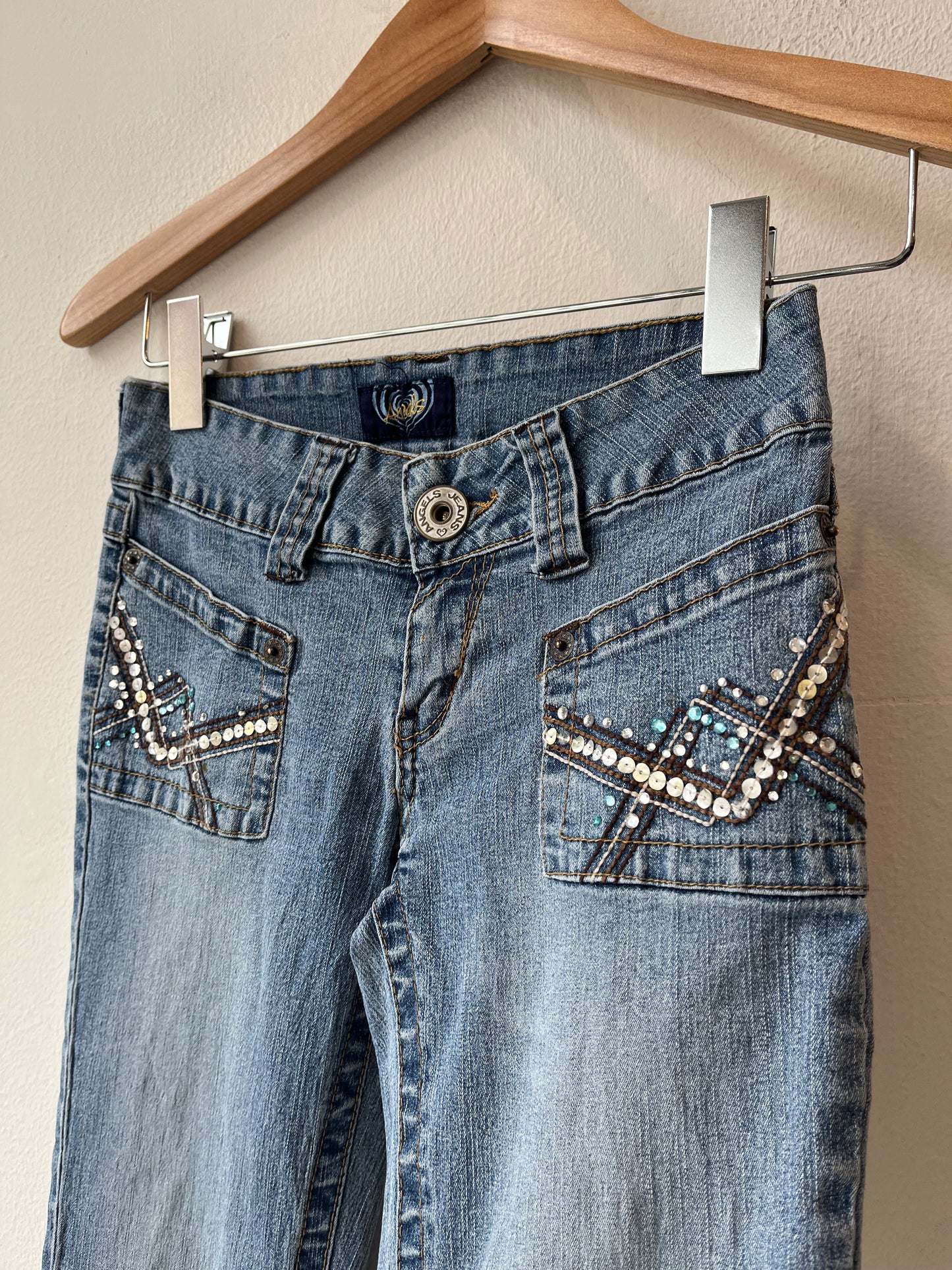 Y2K Angels Low Rise Capri Pants 24"