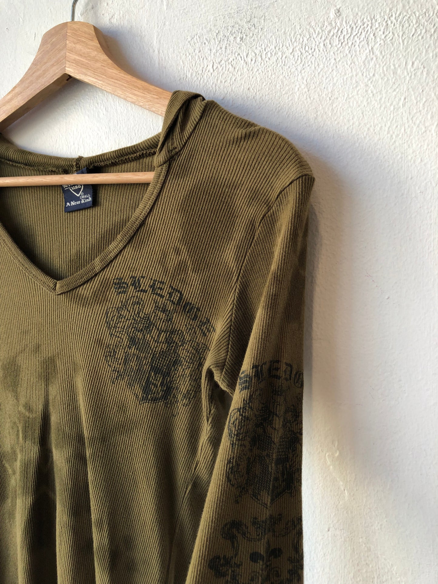 Y2K Sledge Hooded Thermal Top