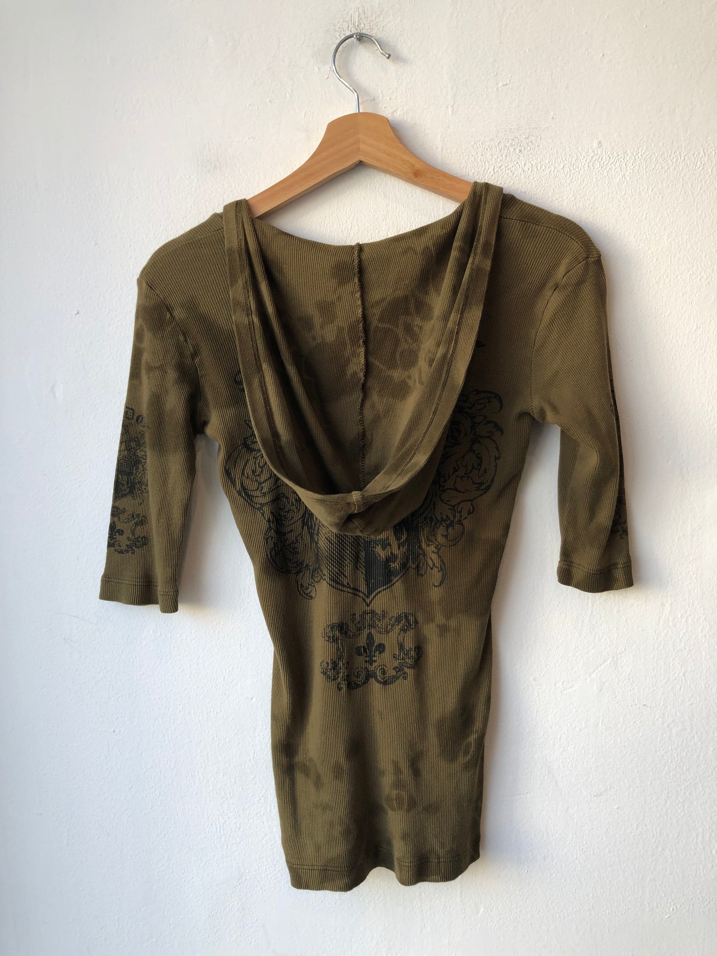 Y2K Sledge Hooded Thermal Top