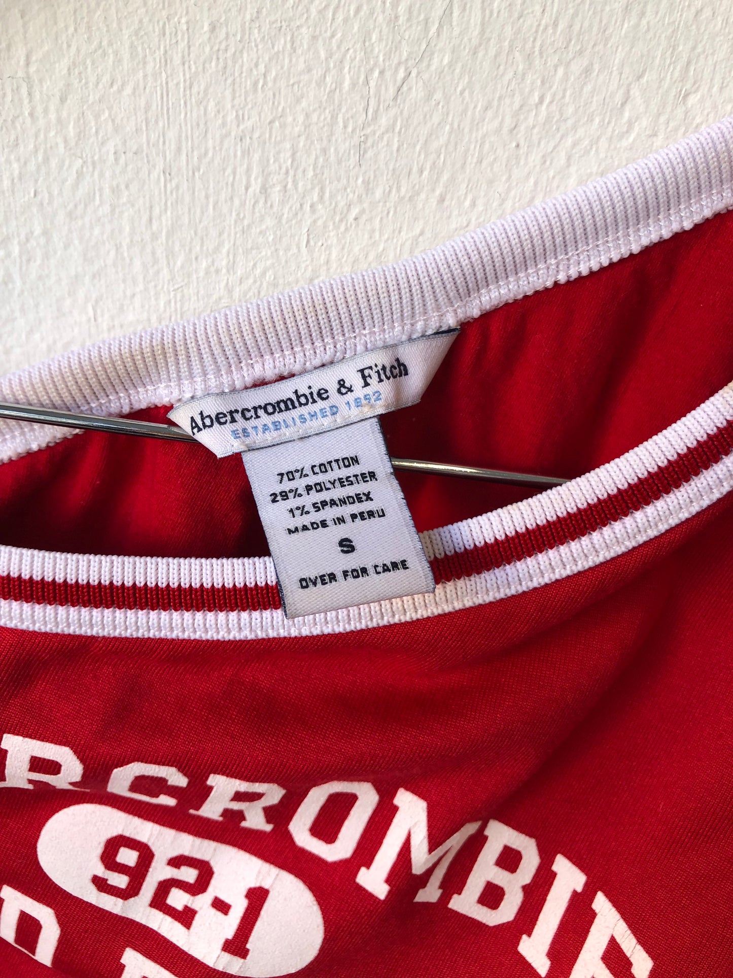 Y2K Abercrombie One-Shoulder Top