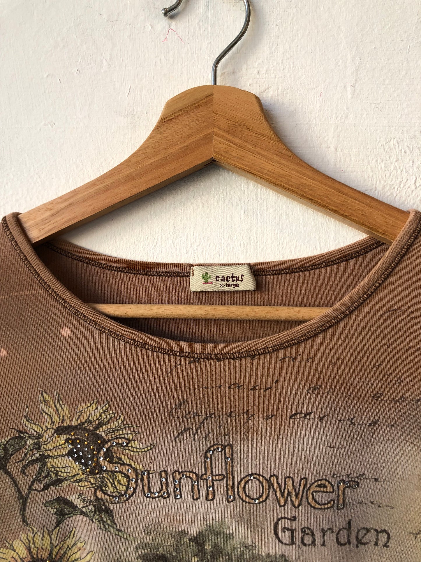 Y2K Sunflower Garden Top
