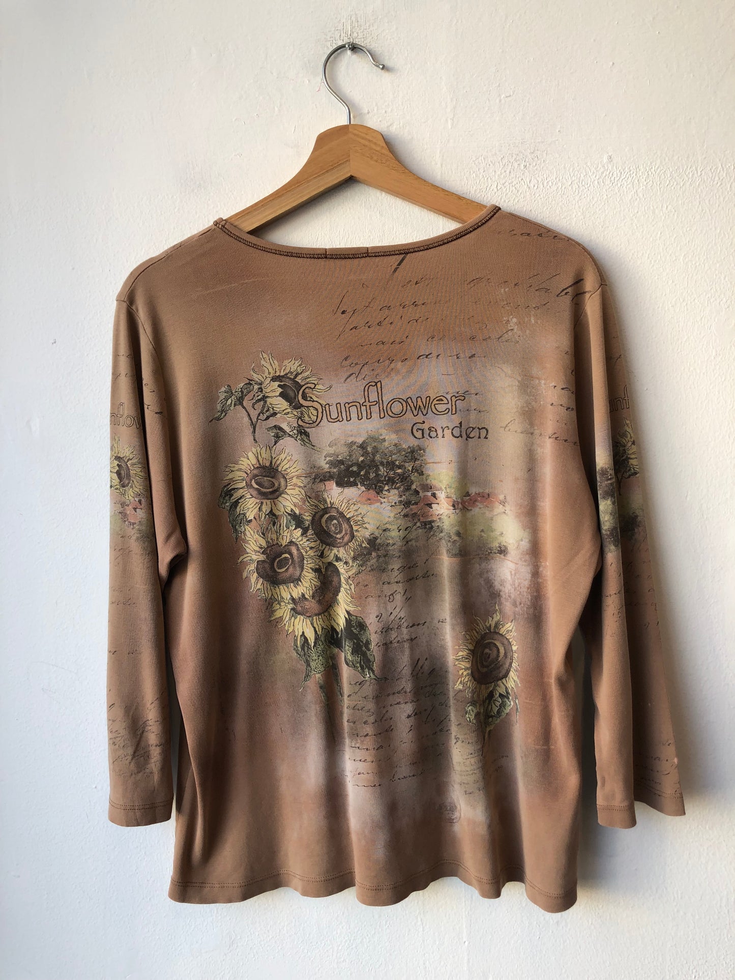 Y2K Sunflower Garden Top