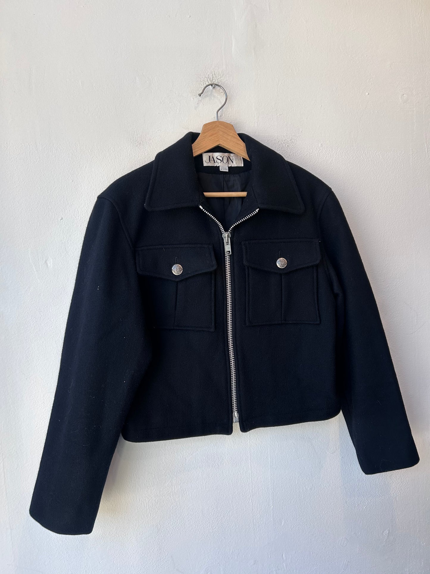 90's Wool Crop Jacket