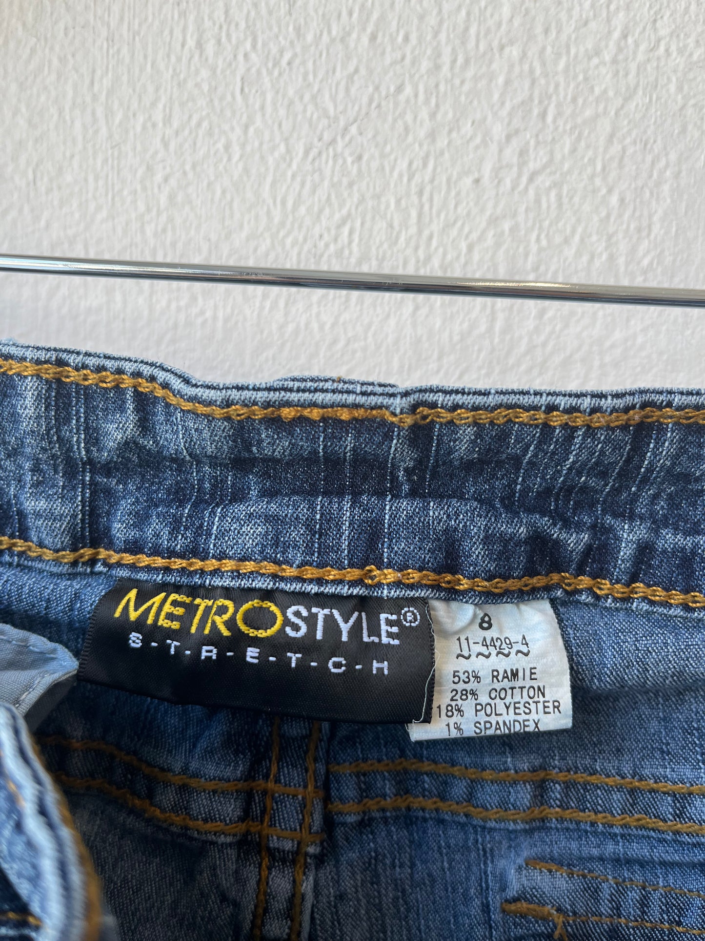 Y2K Floral Rhinestone Jeans 30"