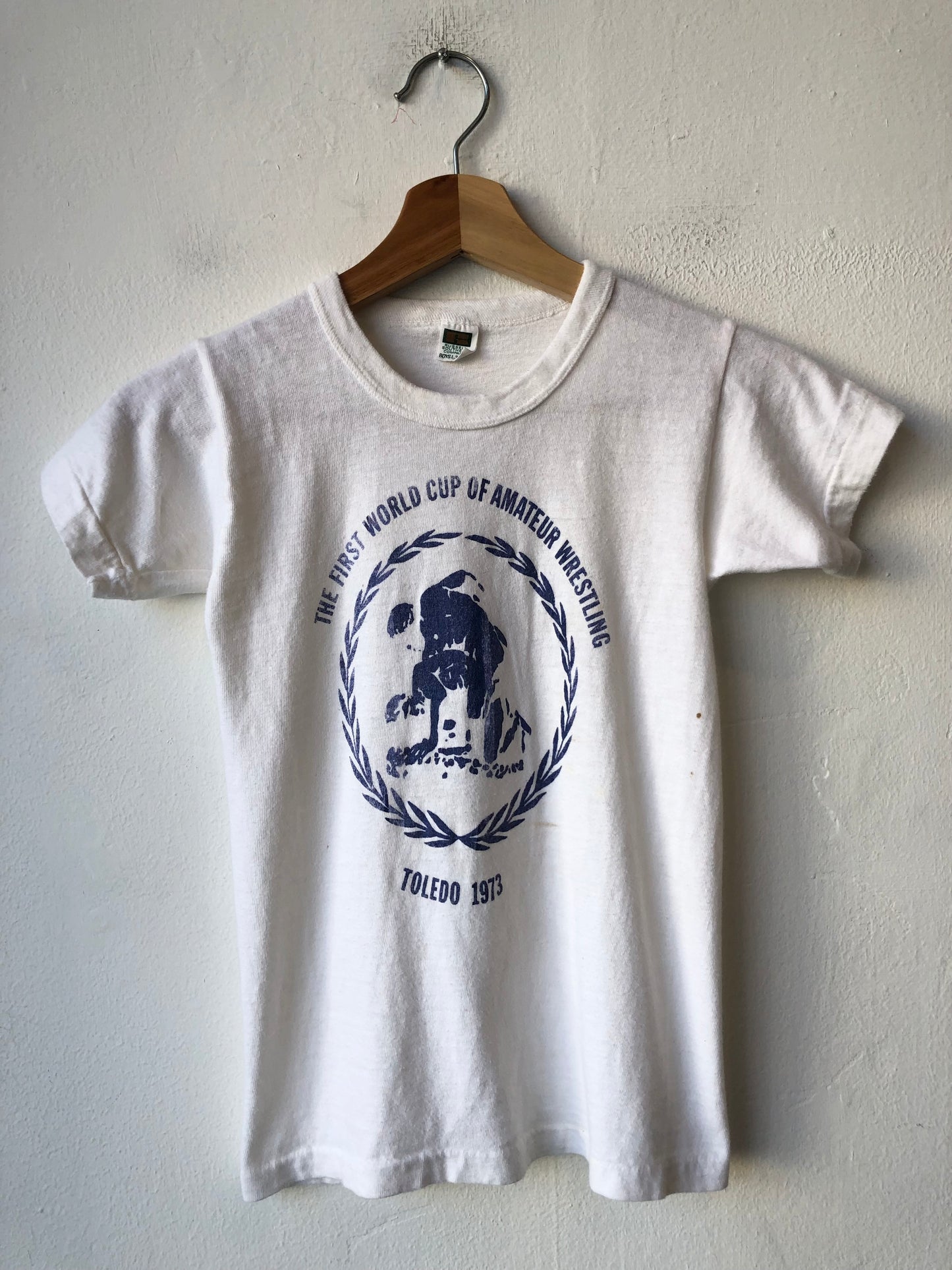 1973 Wrestling Baby Tee