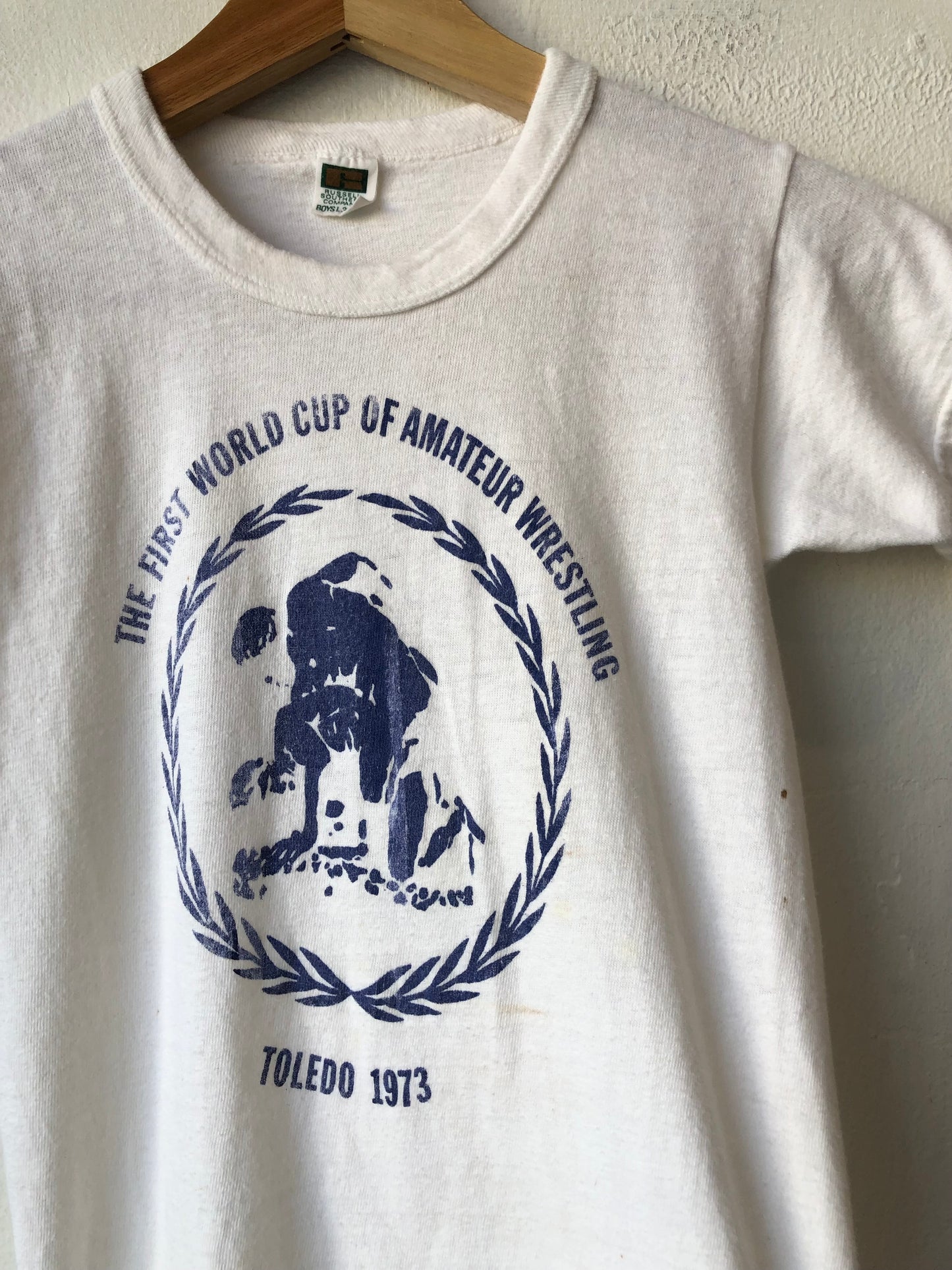 1973 Wrestling Baby Tee