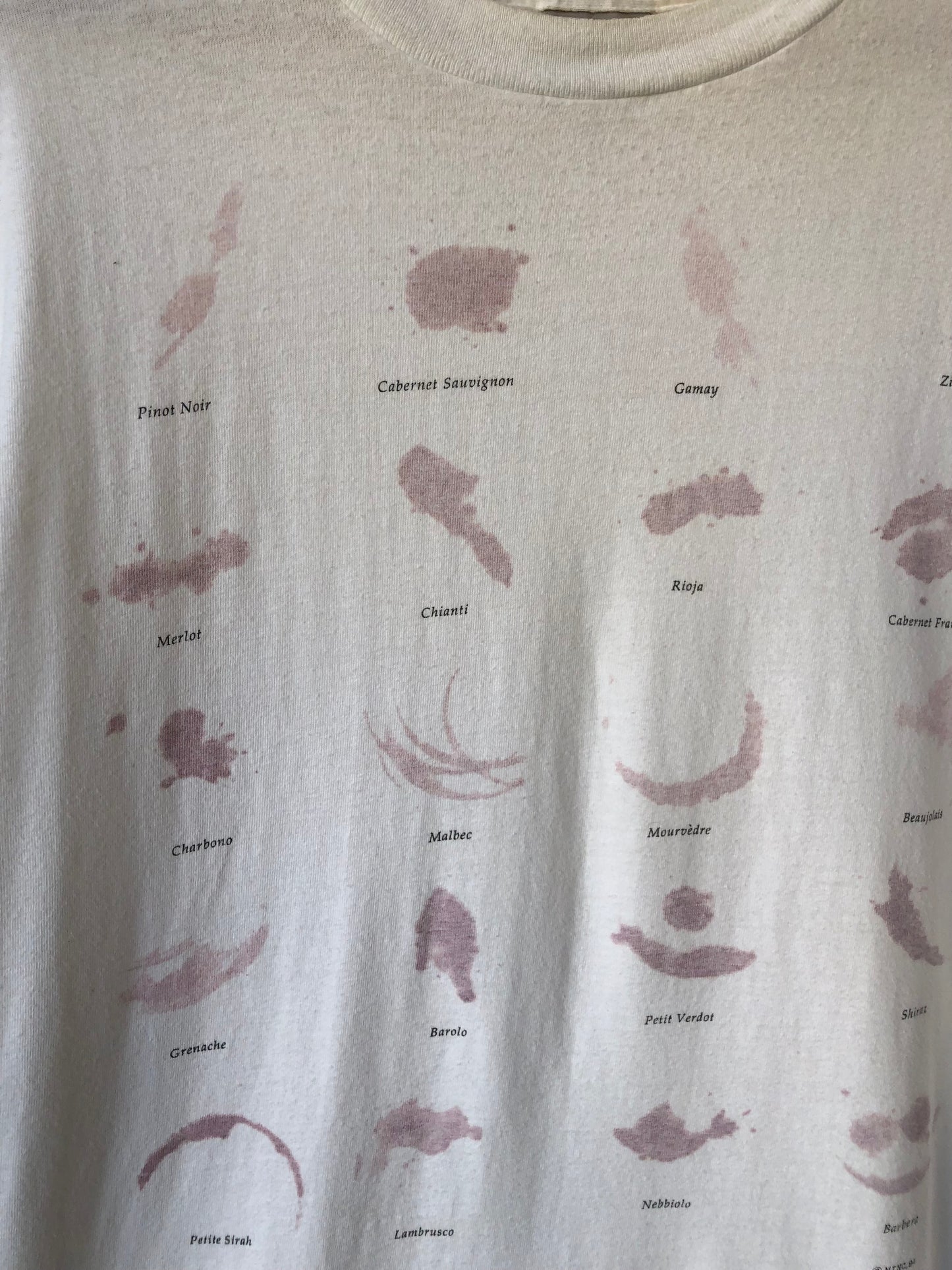 90's Red Wine T-Shirt