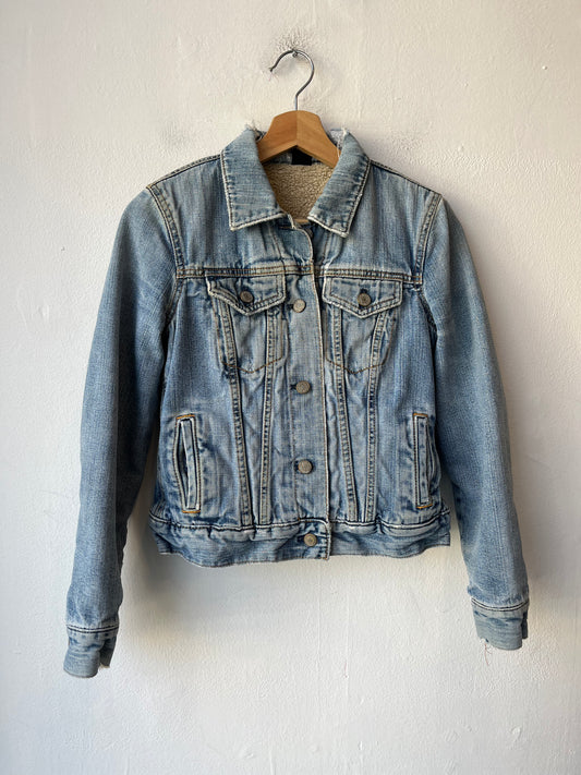 Y2K Gap Sherpa Denim Jacket