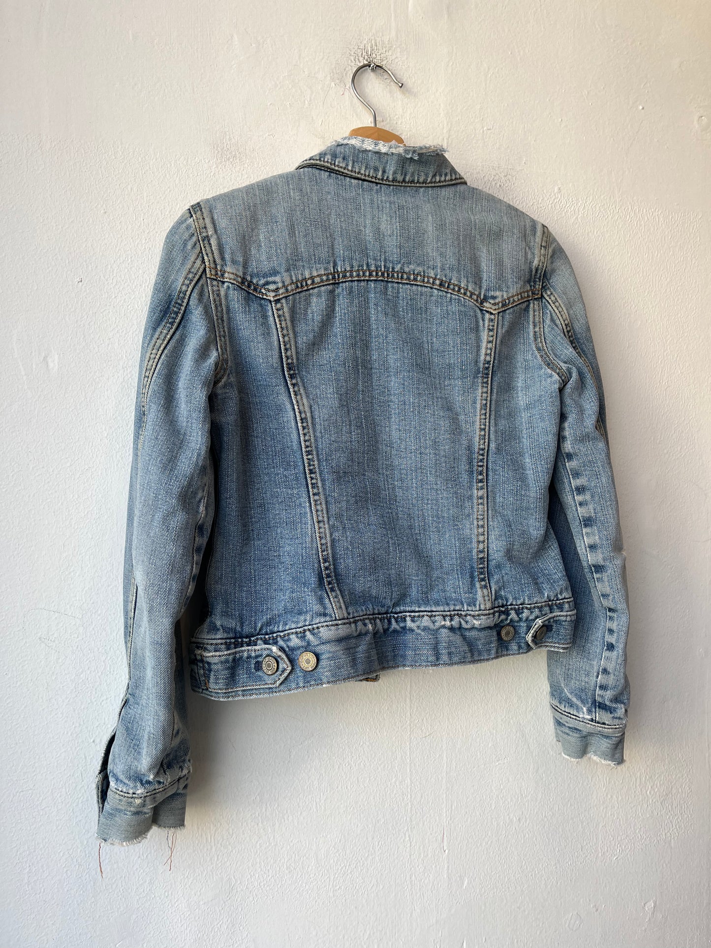 Y2K Gap Sherpa Denim Jacket