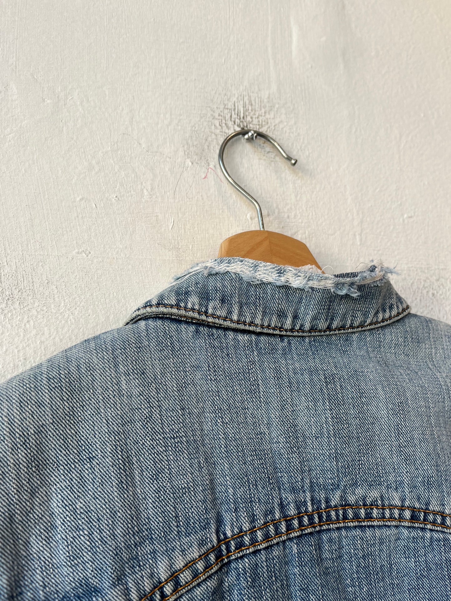 Y2K Gap Sherpa Denim Jacket