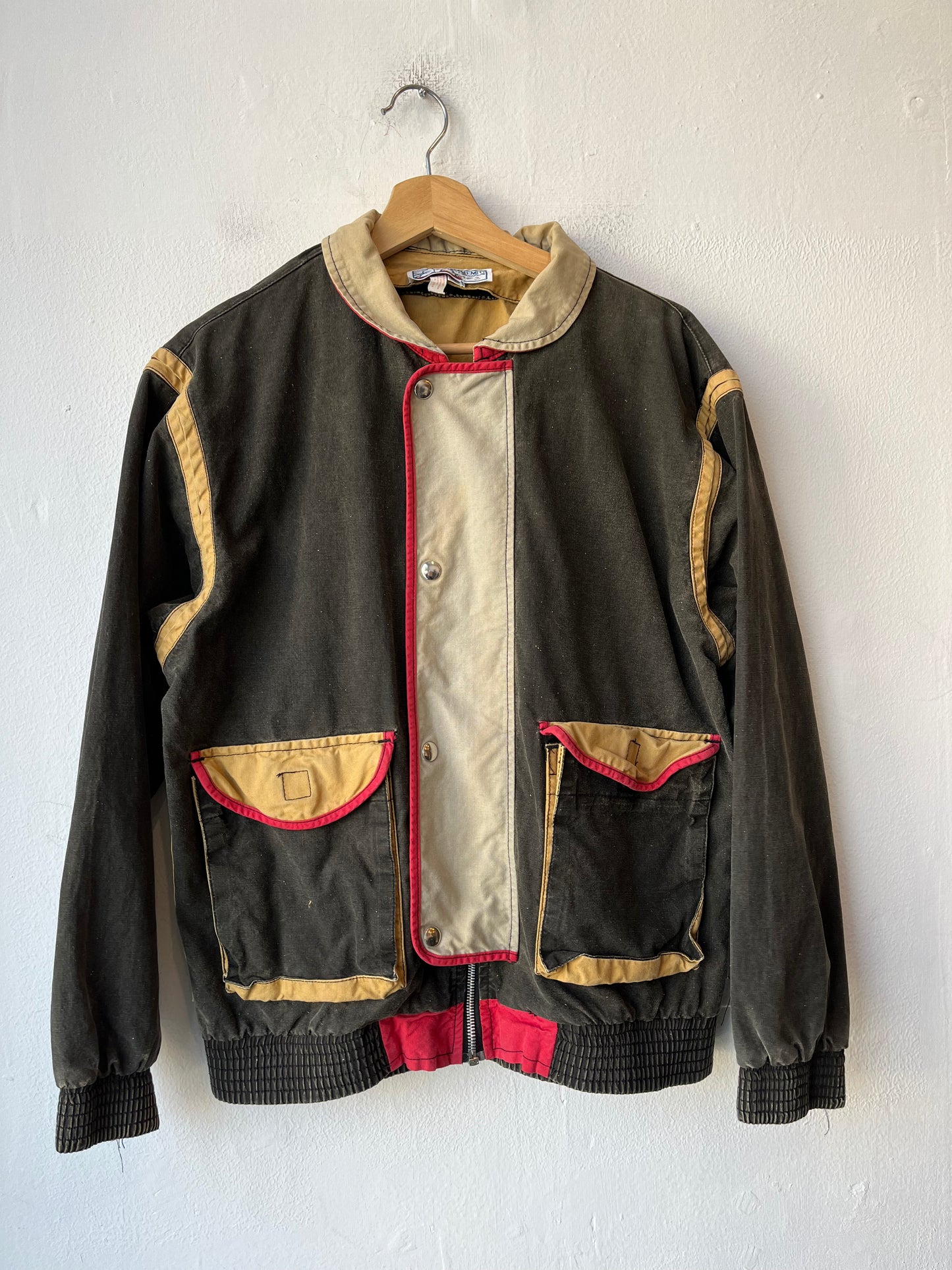 90's Multicolor Zip Up Jacket