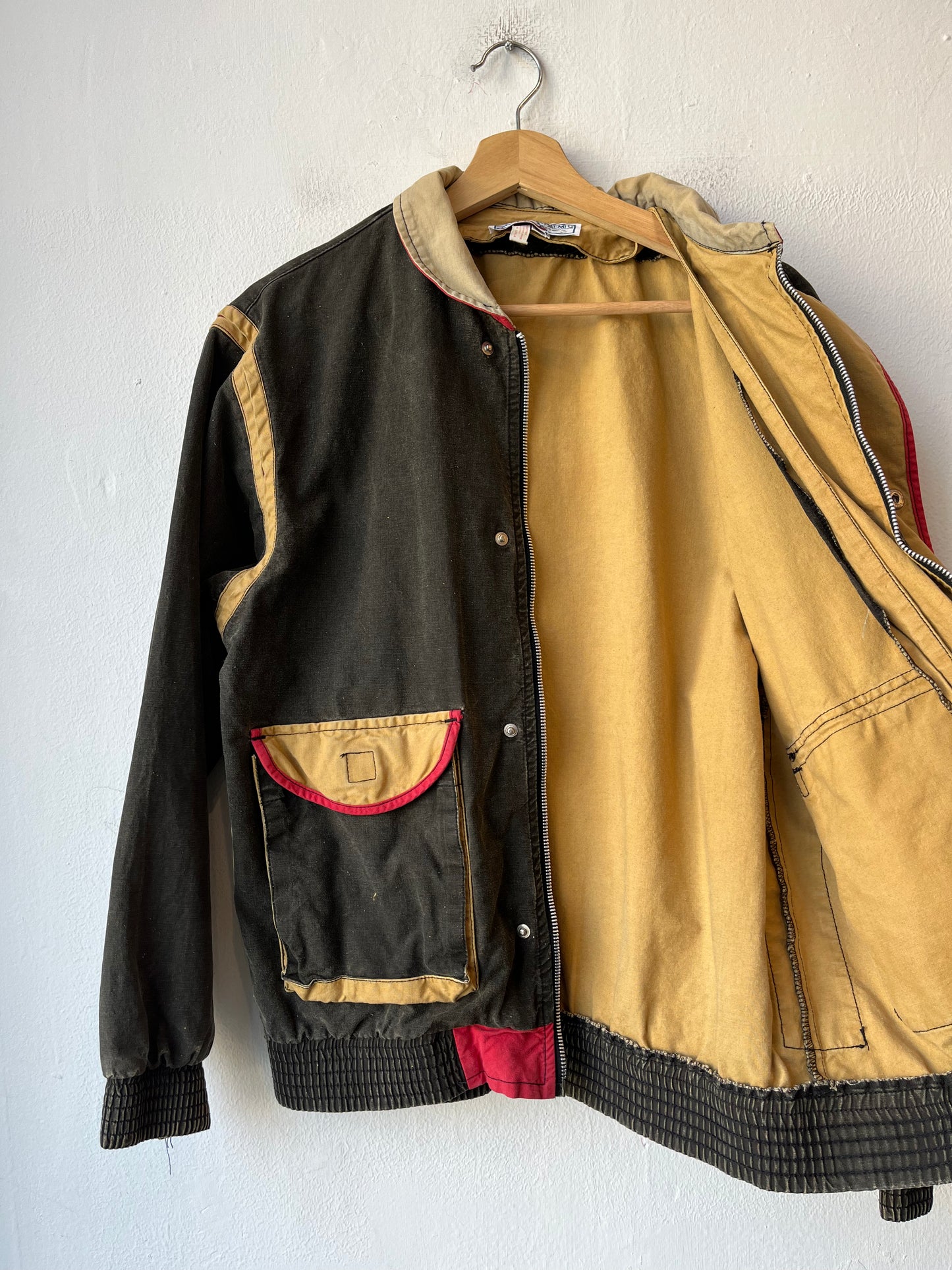 90's Multicolor Zip Up Jacket