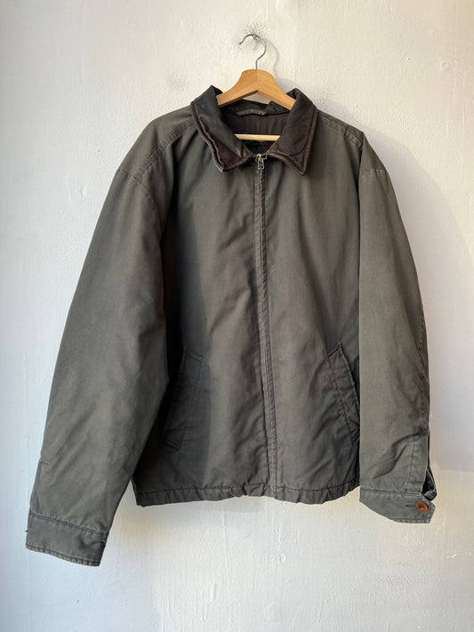 Y2K Leather Collar Jacket