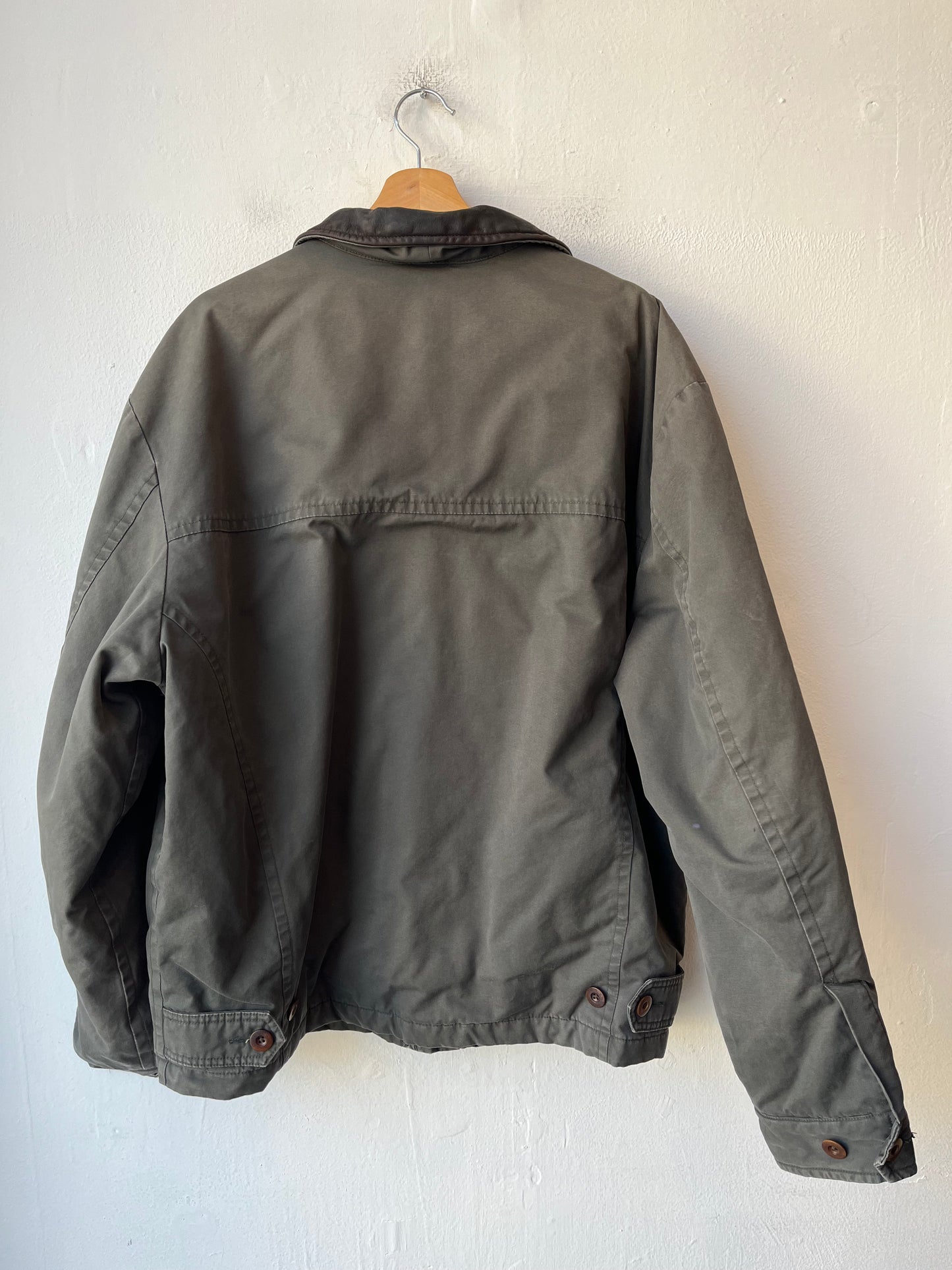 Y2K Leather Collar Jacket