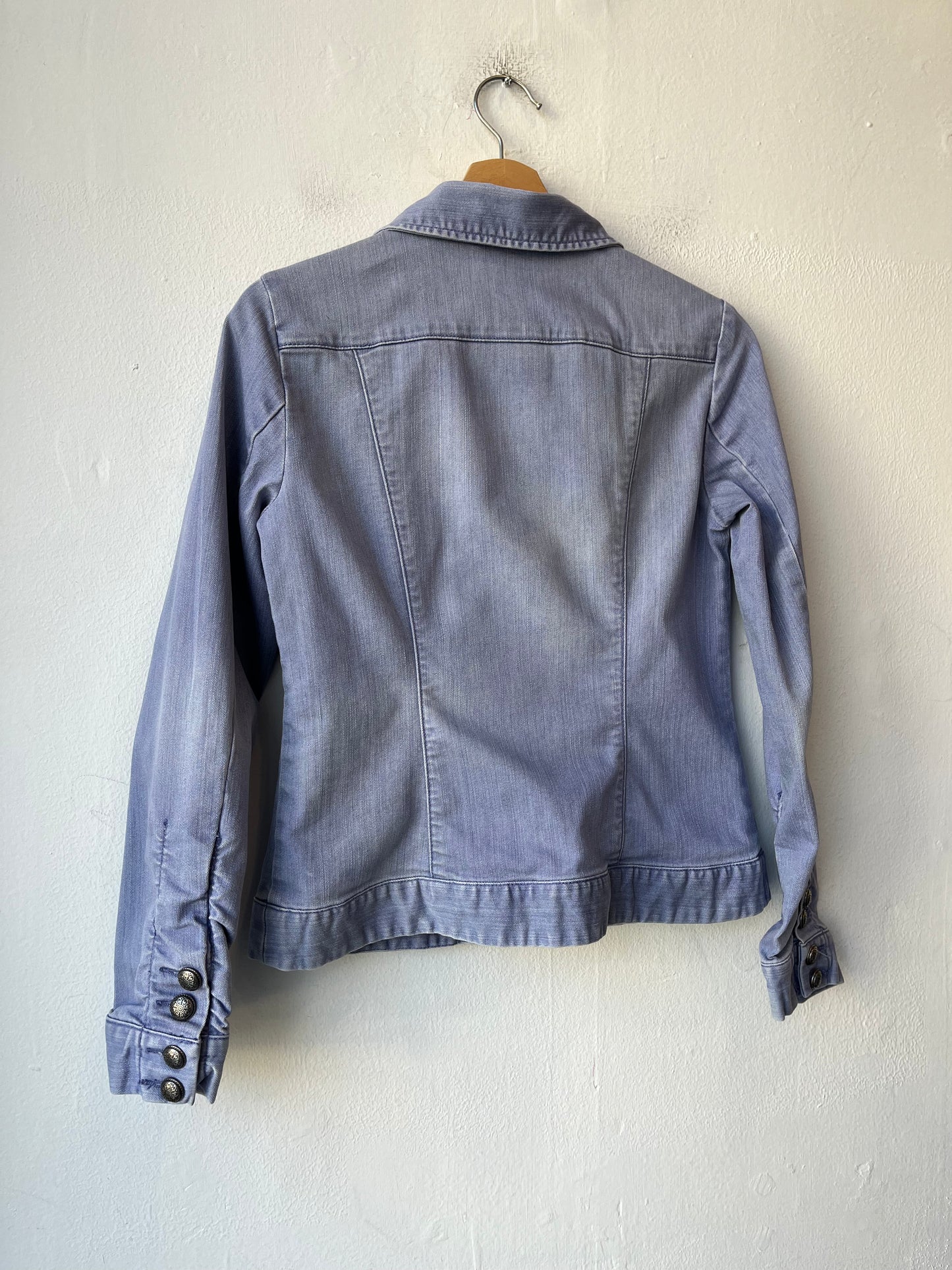 Y2K Denim Zip Up Jacket