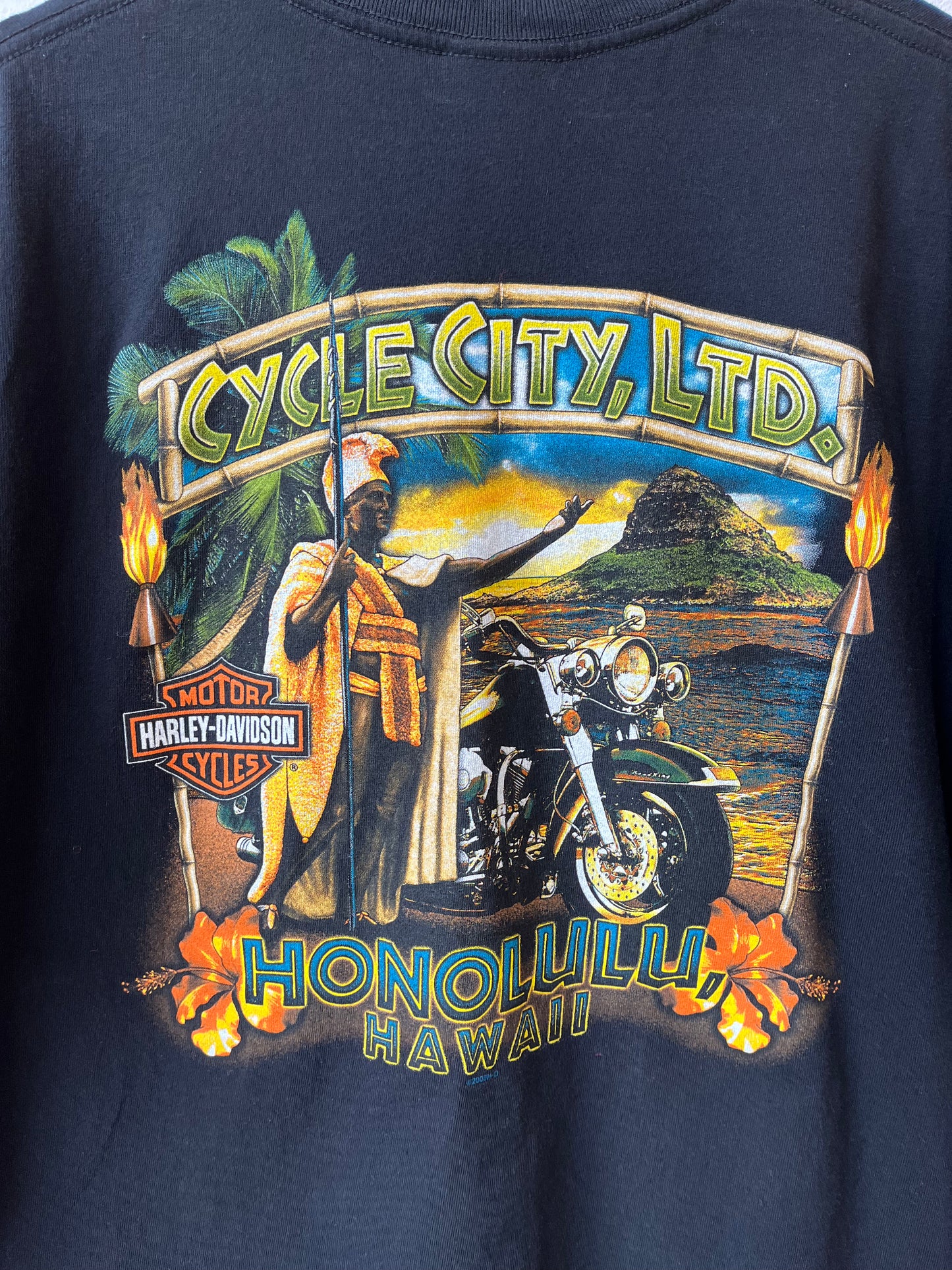 2008 Harley Honolulu T-shirt