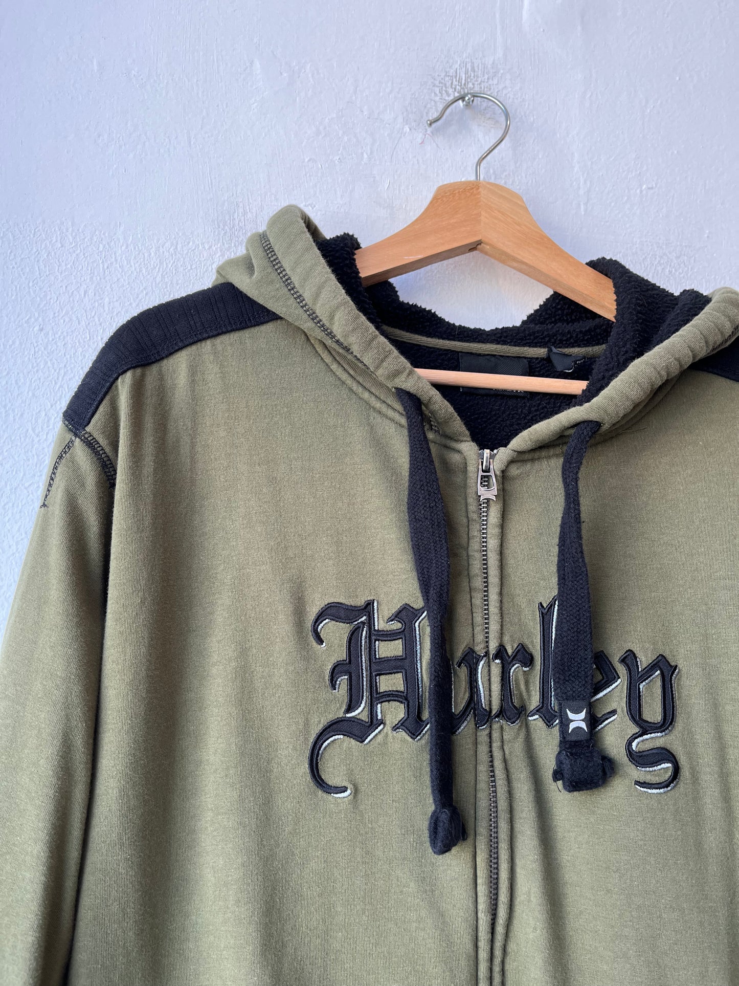 Y2K Hurley Zip Up Hoodie