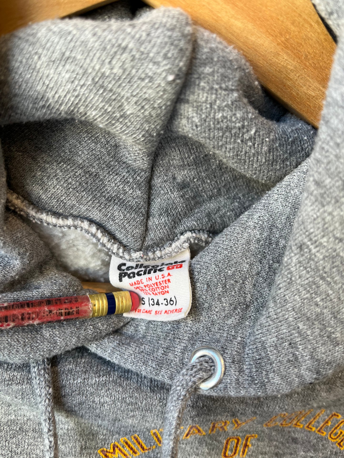 80's Norwich University Hoodie