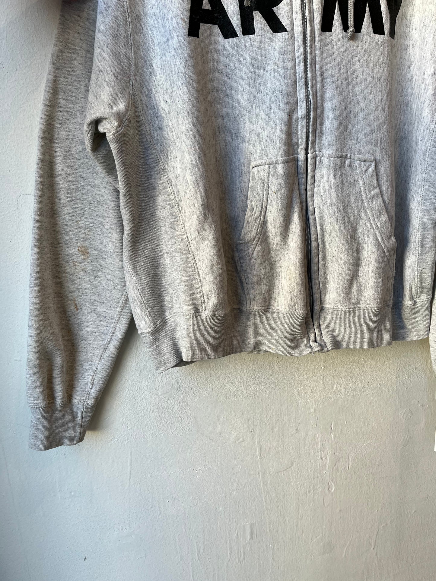 80's ARMY Zip Up Hoodie