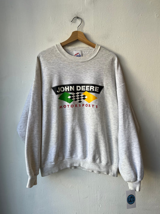 90's John Deere Motorsports Sweatshirt